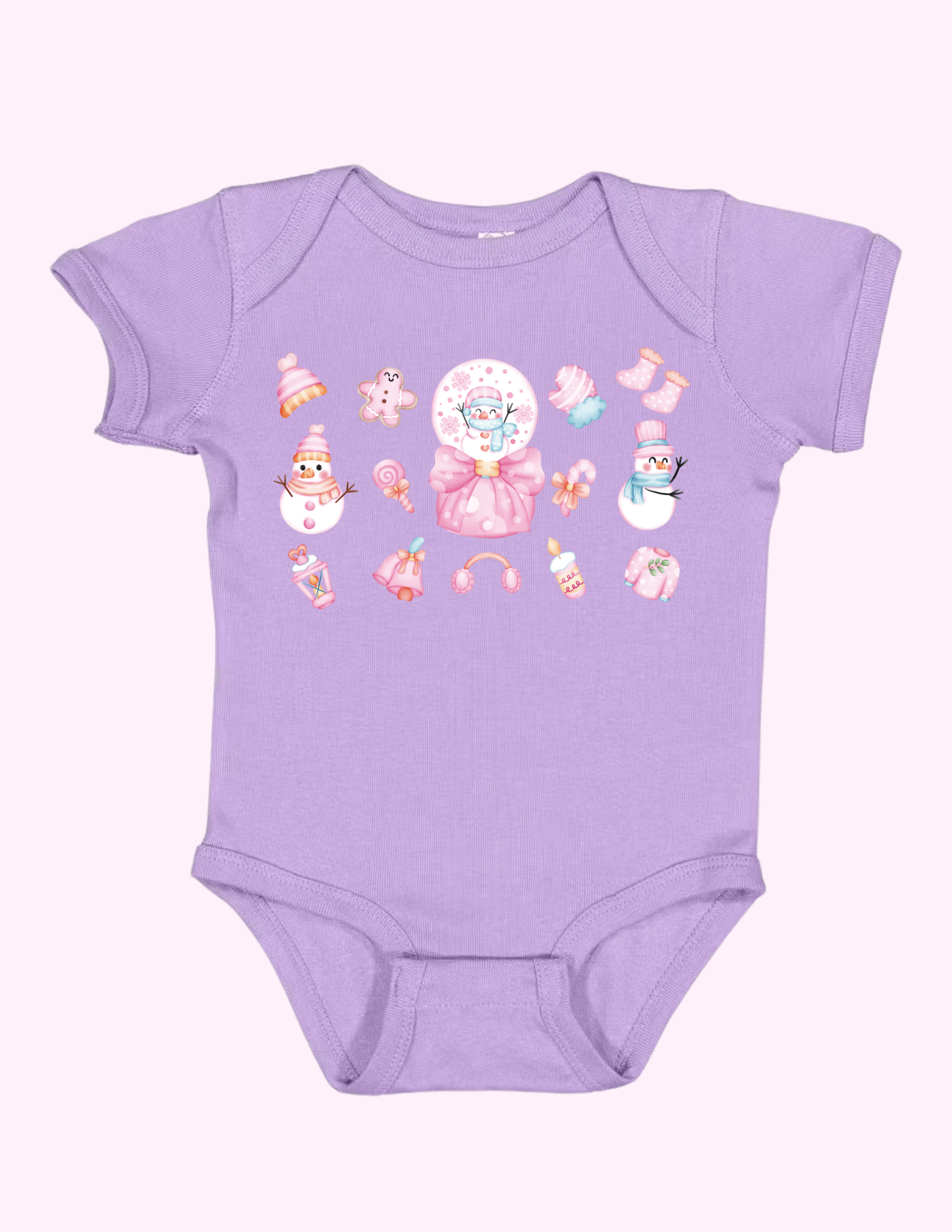 Pink Snow - (Infant) featuring unique artwork, perfect for personal style and expression.