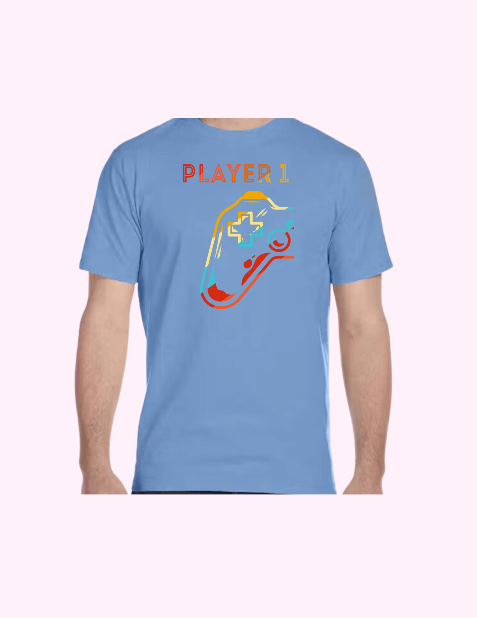 Player 1 - Adult T-Shirt featuring unique artwork, perfect for personal style and expression.