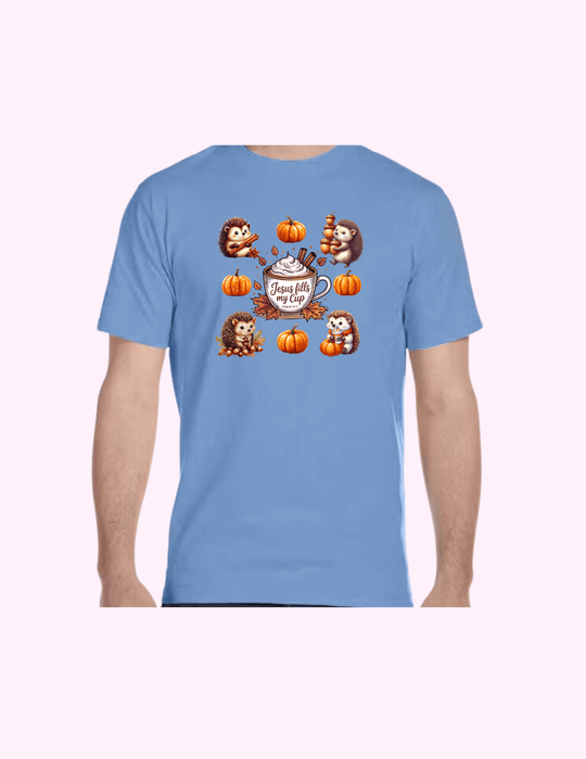 Jesus Fills My Cup - Adult T-Shirt