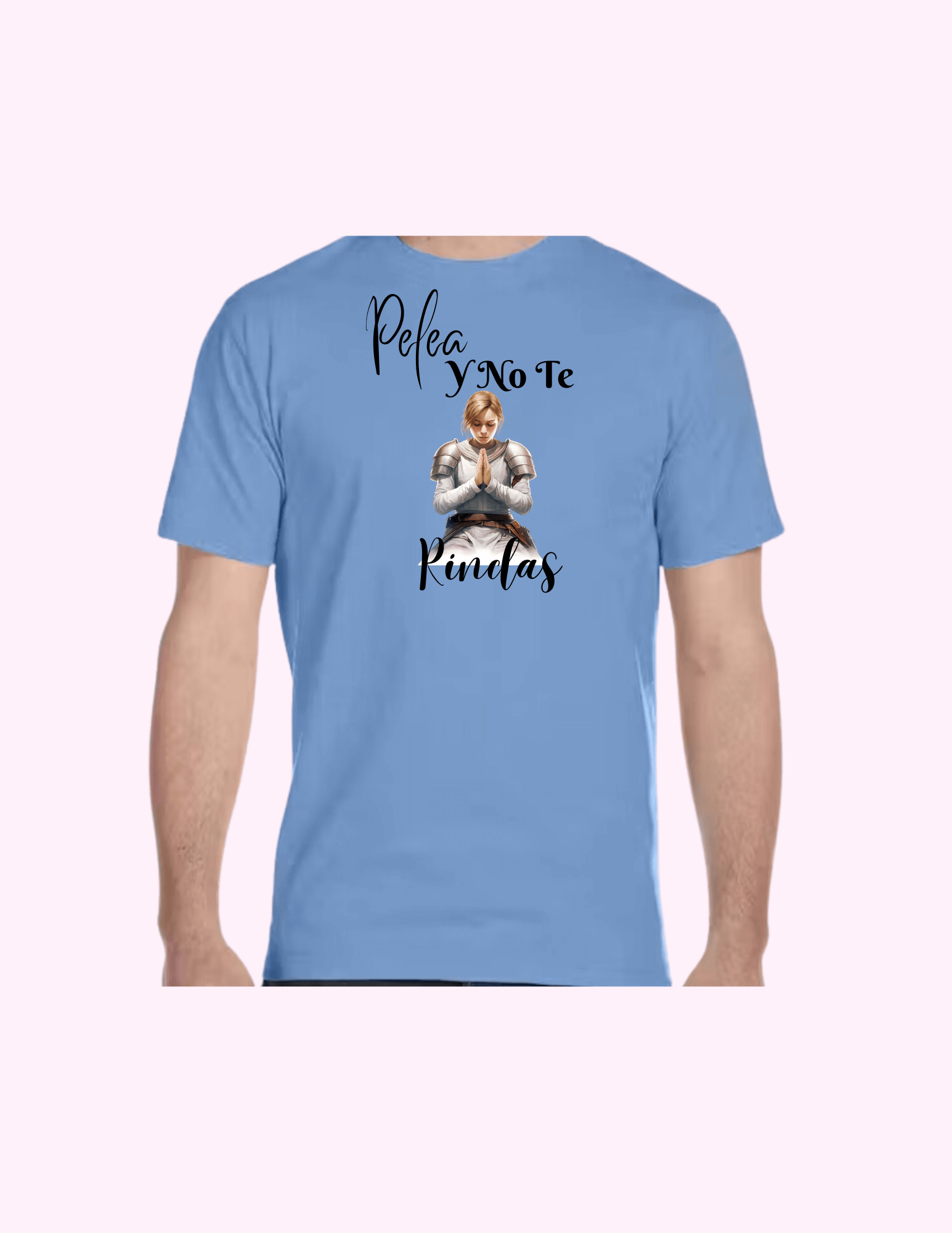 Pelea Y No Te Rindas (Woman) - Adult T-Shirt featuring unique artwork, perfect for personal style and expression.