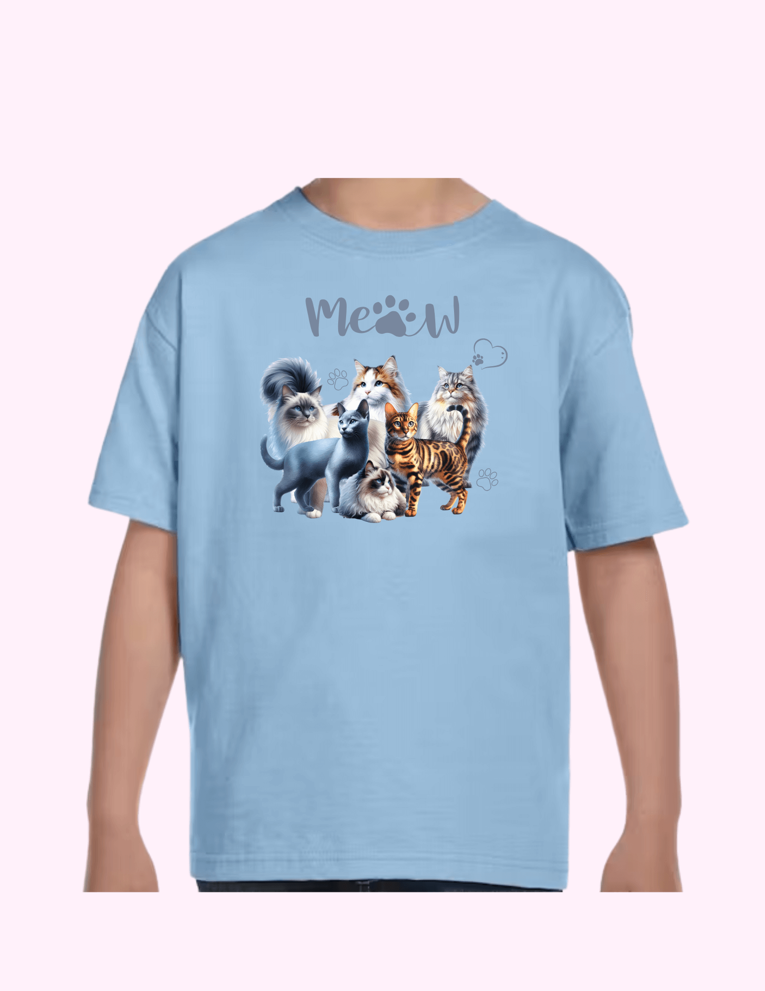 Cats - Kids T-Shirt featuring unique artwork, perfect for personal style and expression.
