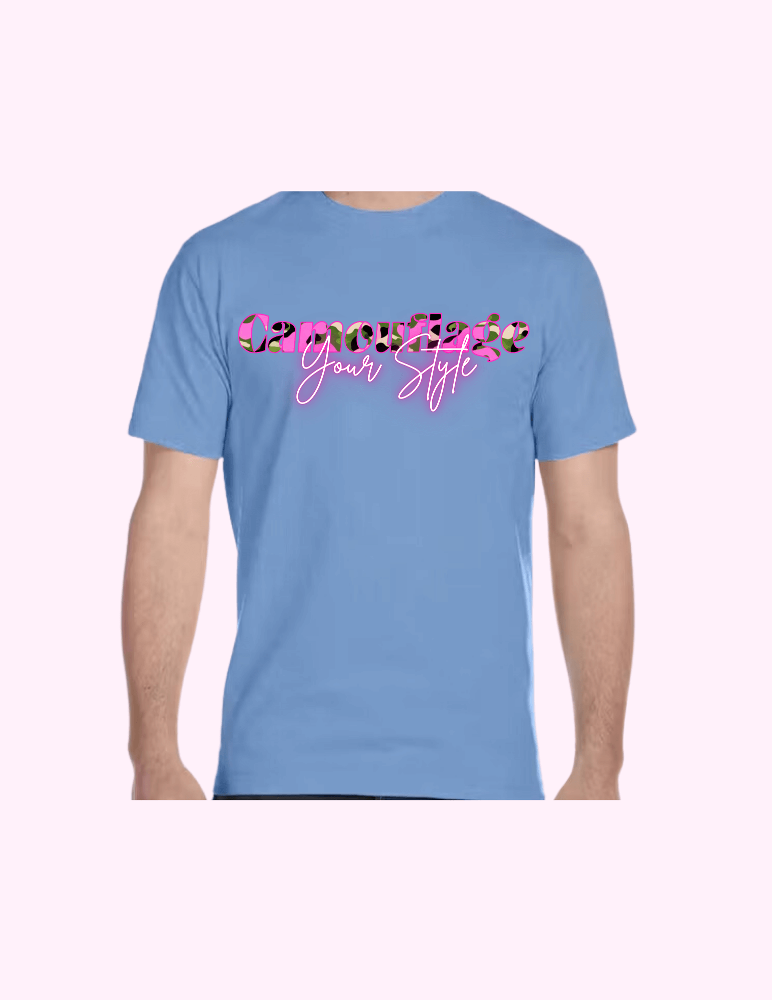 Camouflage Your Style - Adult T-Shirt featuring unique artwork, perfect for personal style and expression.