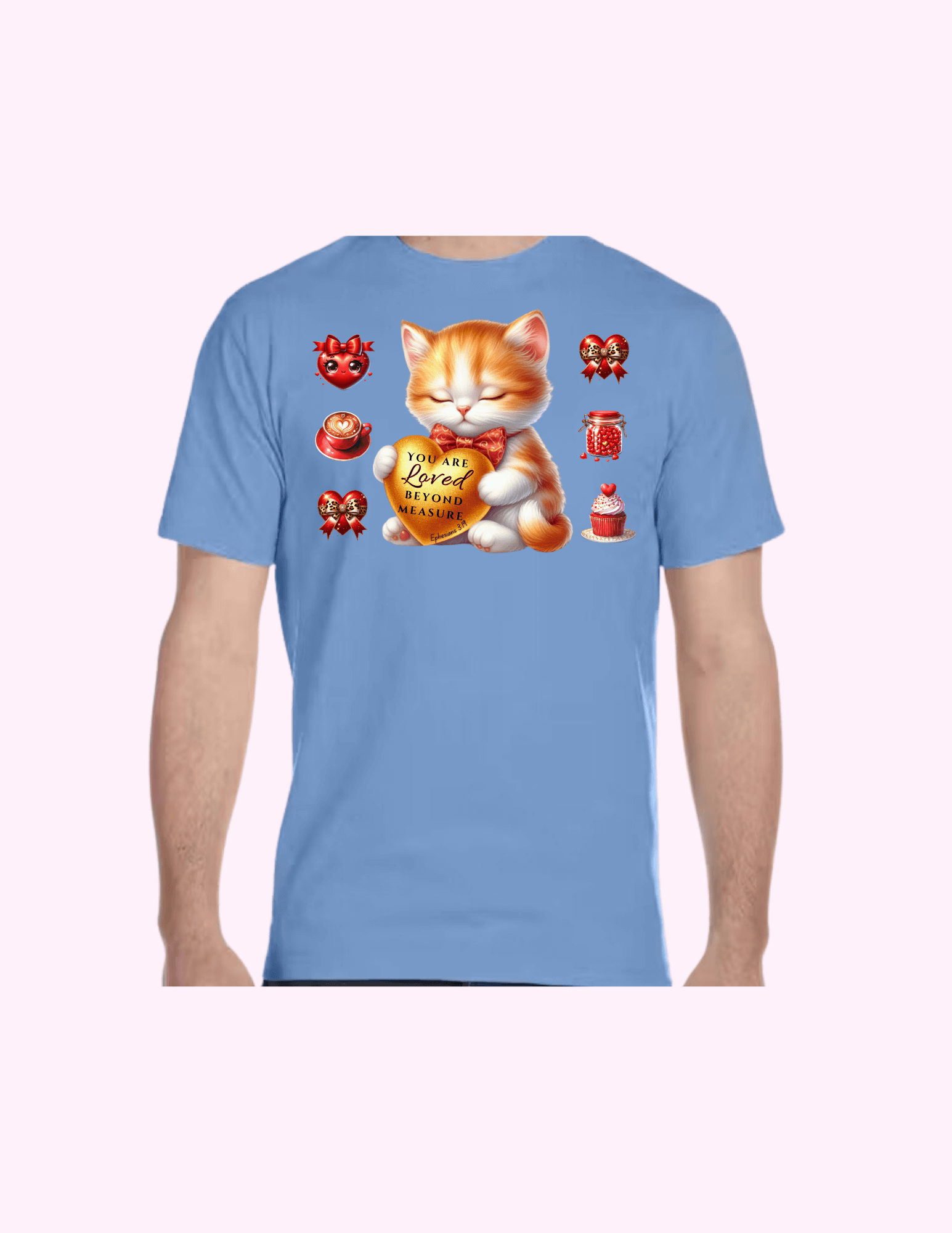 You Are Loved - Adult T-Shirt featuring unique artwork, perfect for personal style and expression.