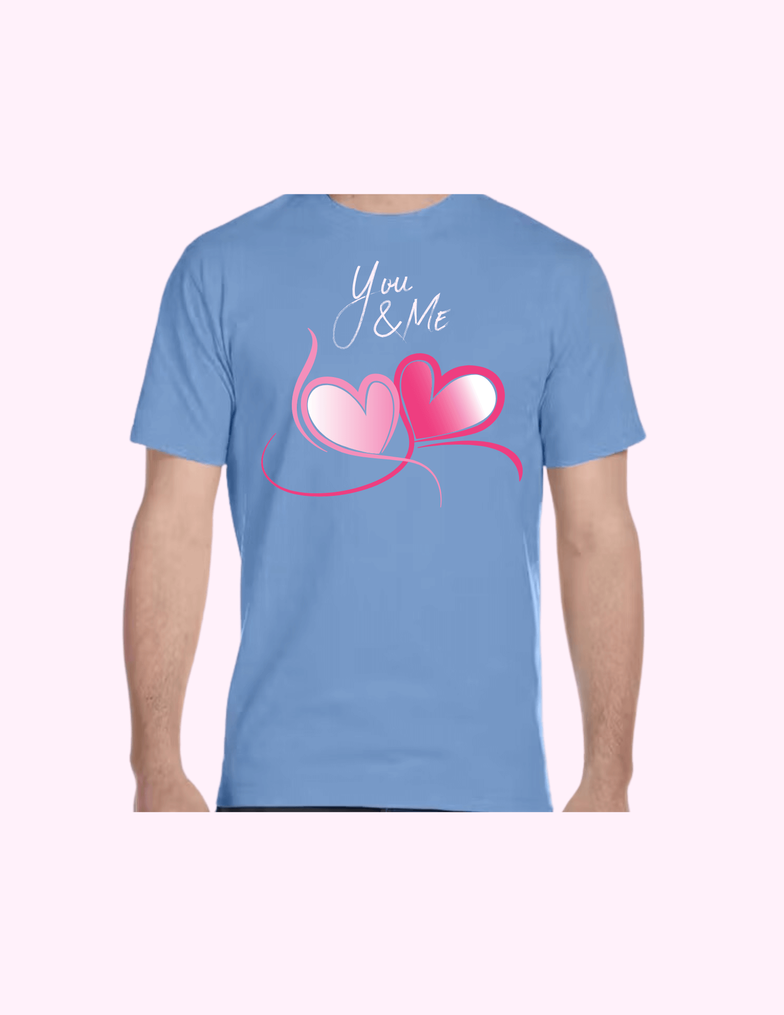 You & Me - Adult T-Shirt featuring unique artwork, perfect for personal style and expression.