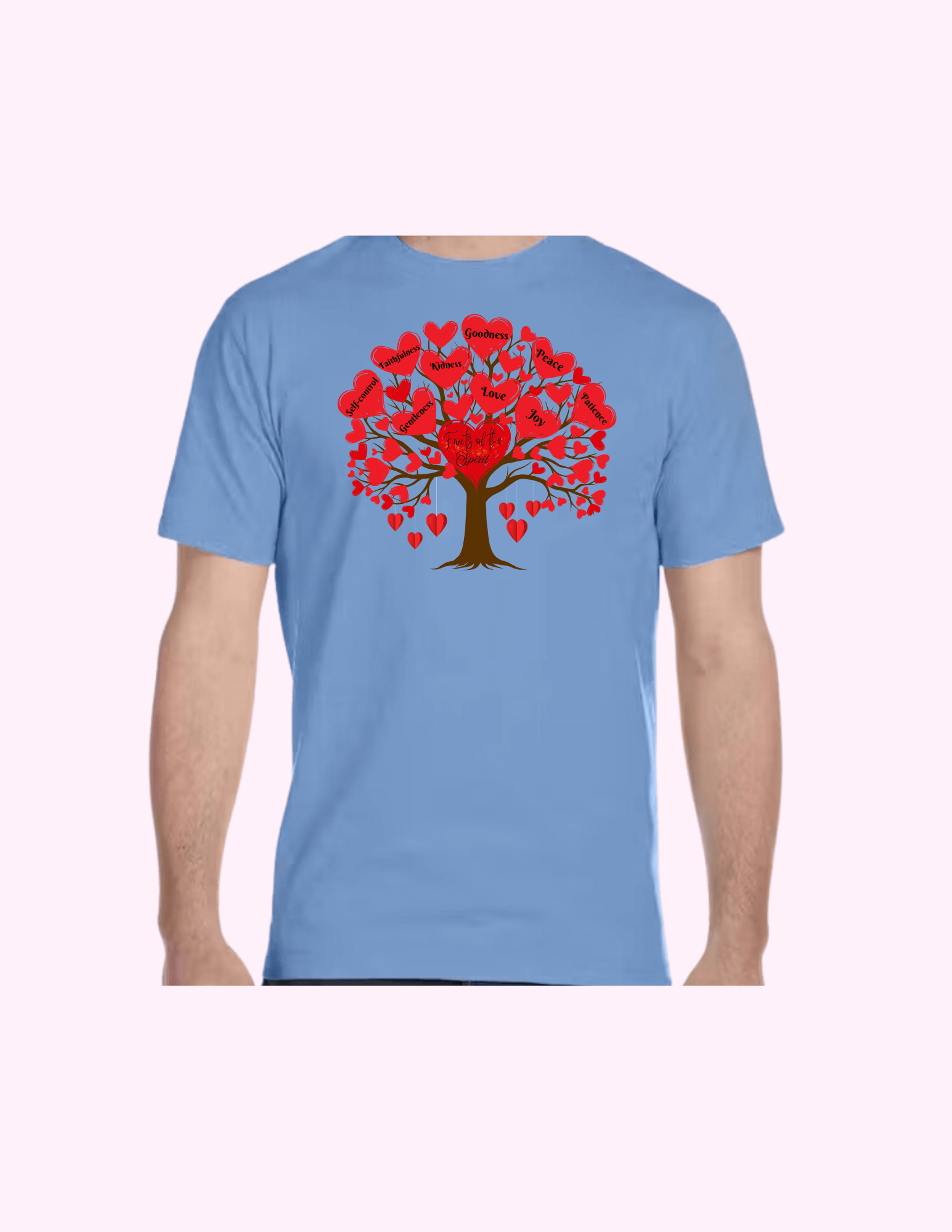 Fruits Of The Spirit - Adult T-Shirt featuring unique artwork, perfect for personal style and expression.