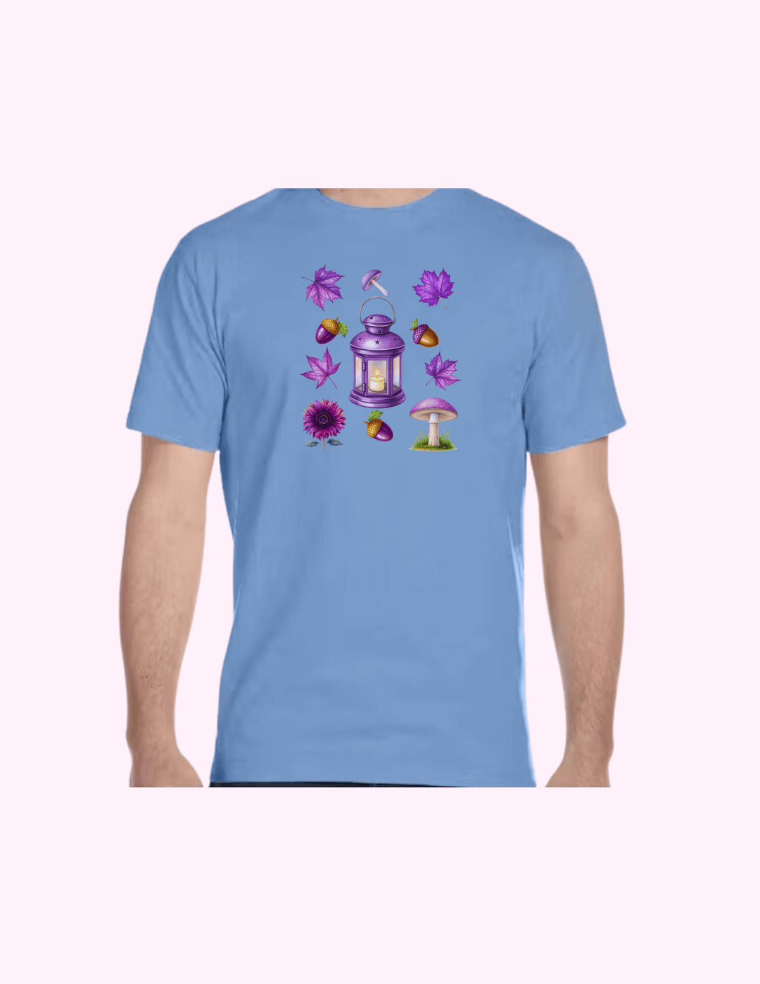 Purple Autumn - Adult T-Shirt