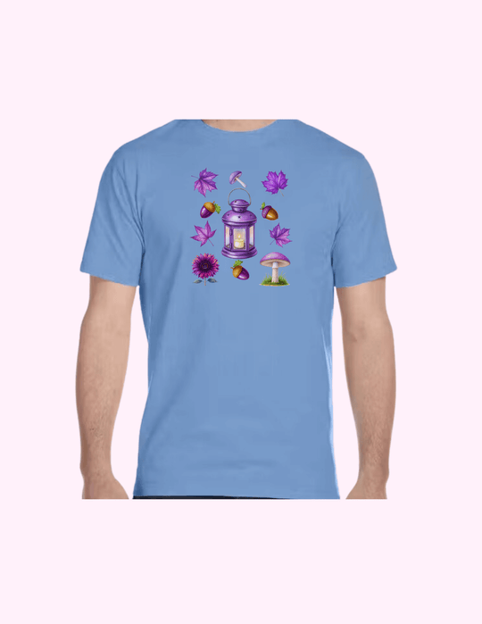 Purple Autumn - Adult T-Shirt