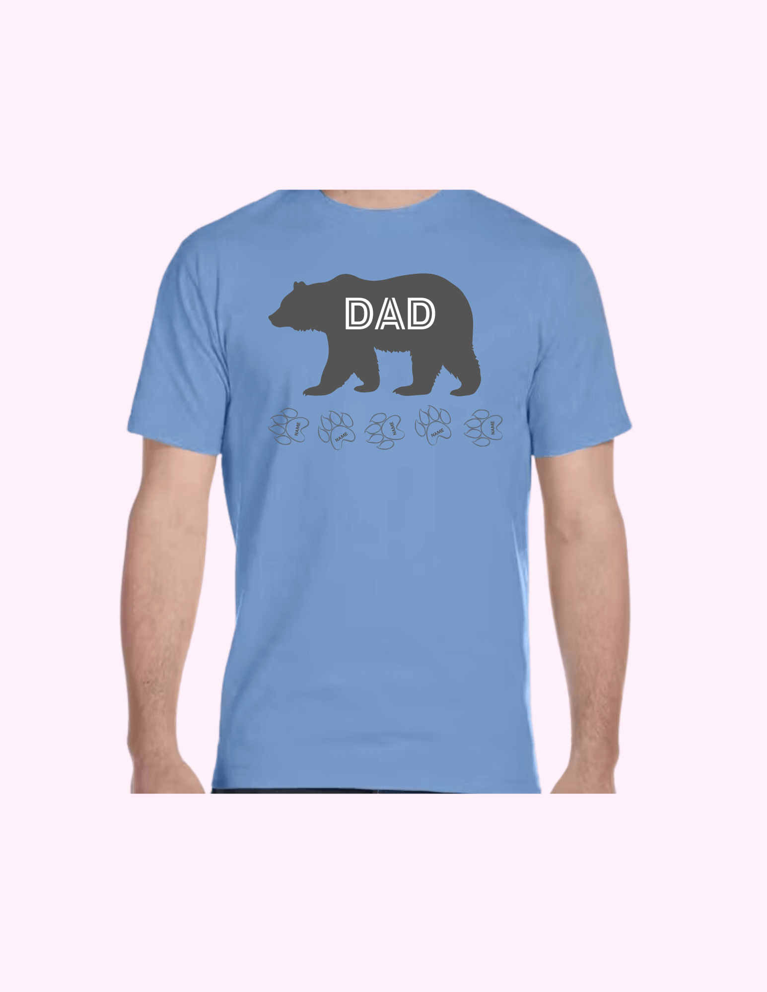 Dad Bear - Adult T-Shirt featuring unique artwork, perfect for personal style and expression.