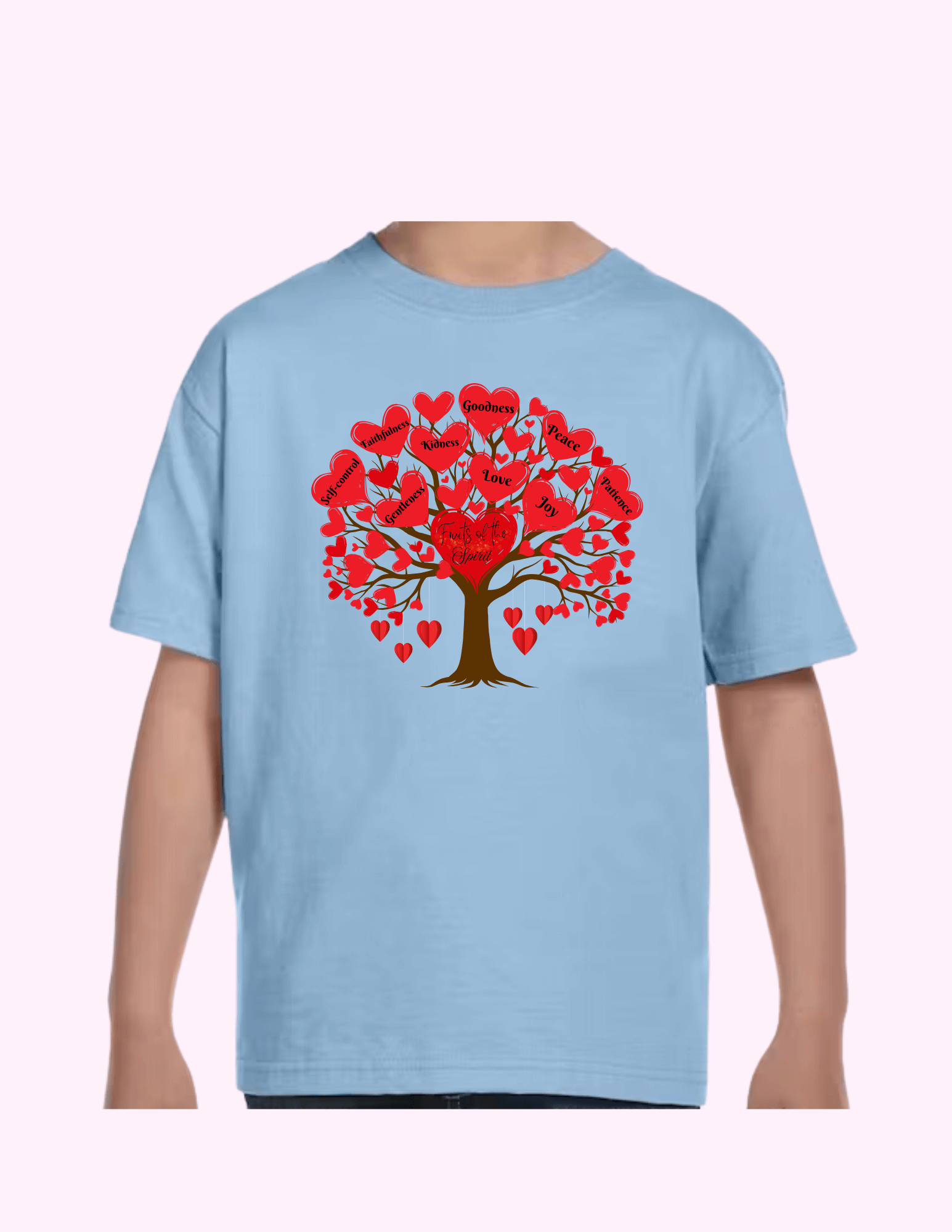 Fruit Of The Spirit - Kids T-Shirt featuring unique artwork, perfect for personal style and expression.