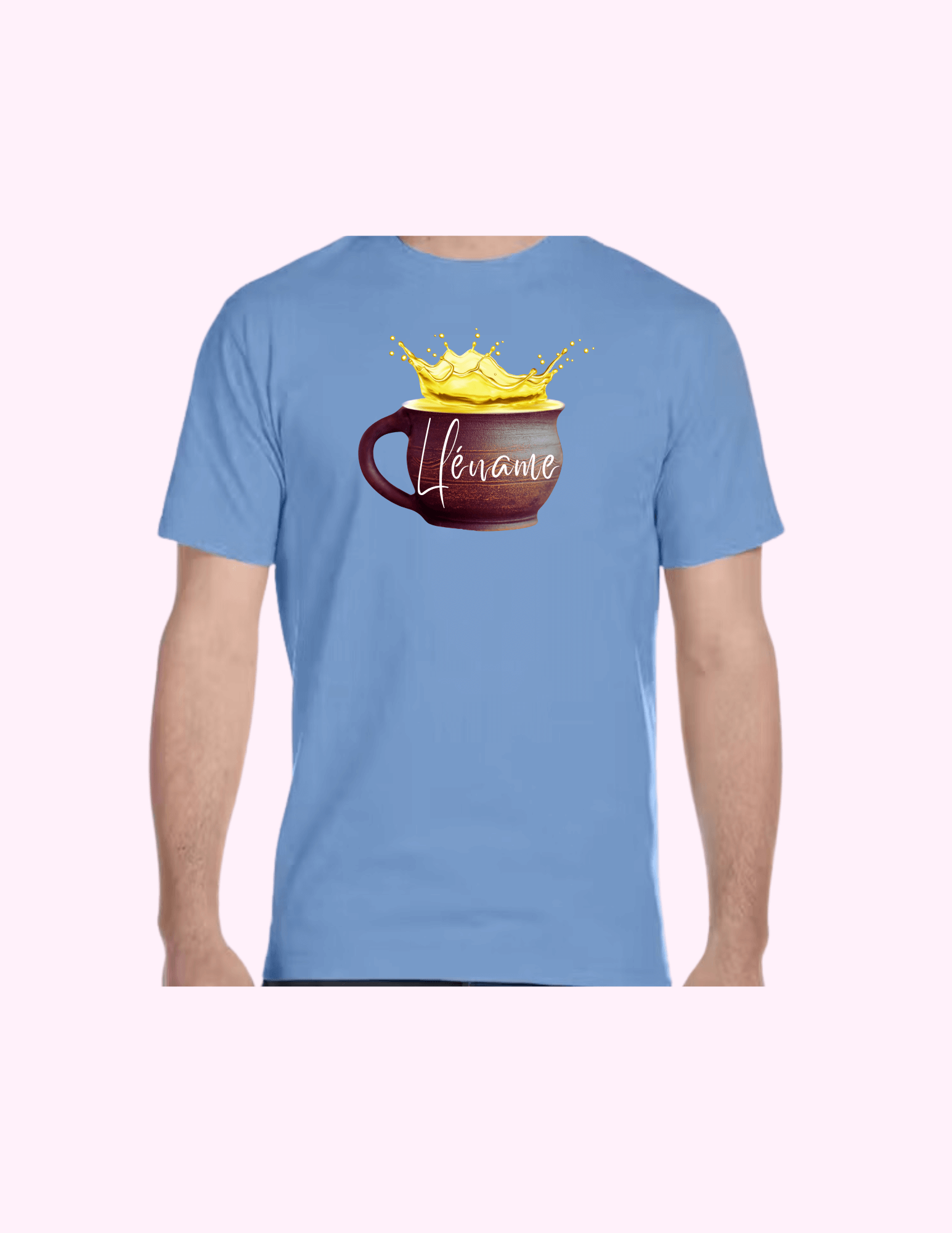 Lléname - Adult T-Shirt featuring unique artwork, perfect for personal style and expression.
