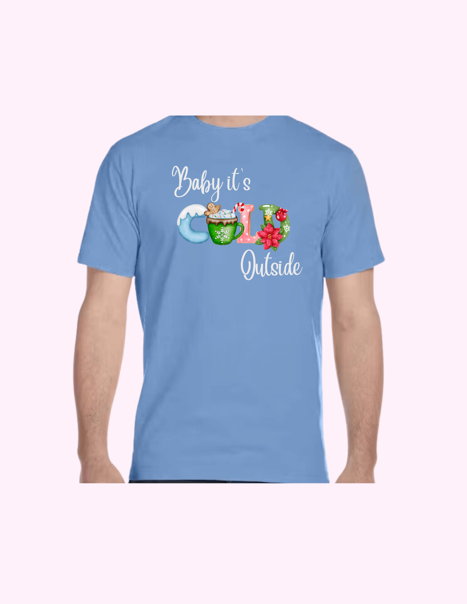 It's Cold Outside - Adult T-Shirt featuring unique artwork, perfect for personal style and expression.