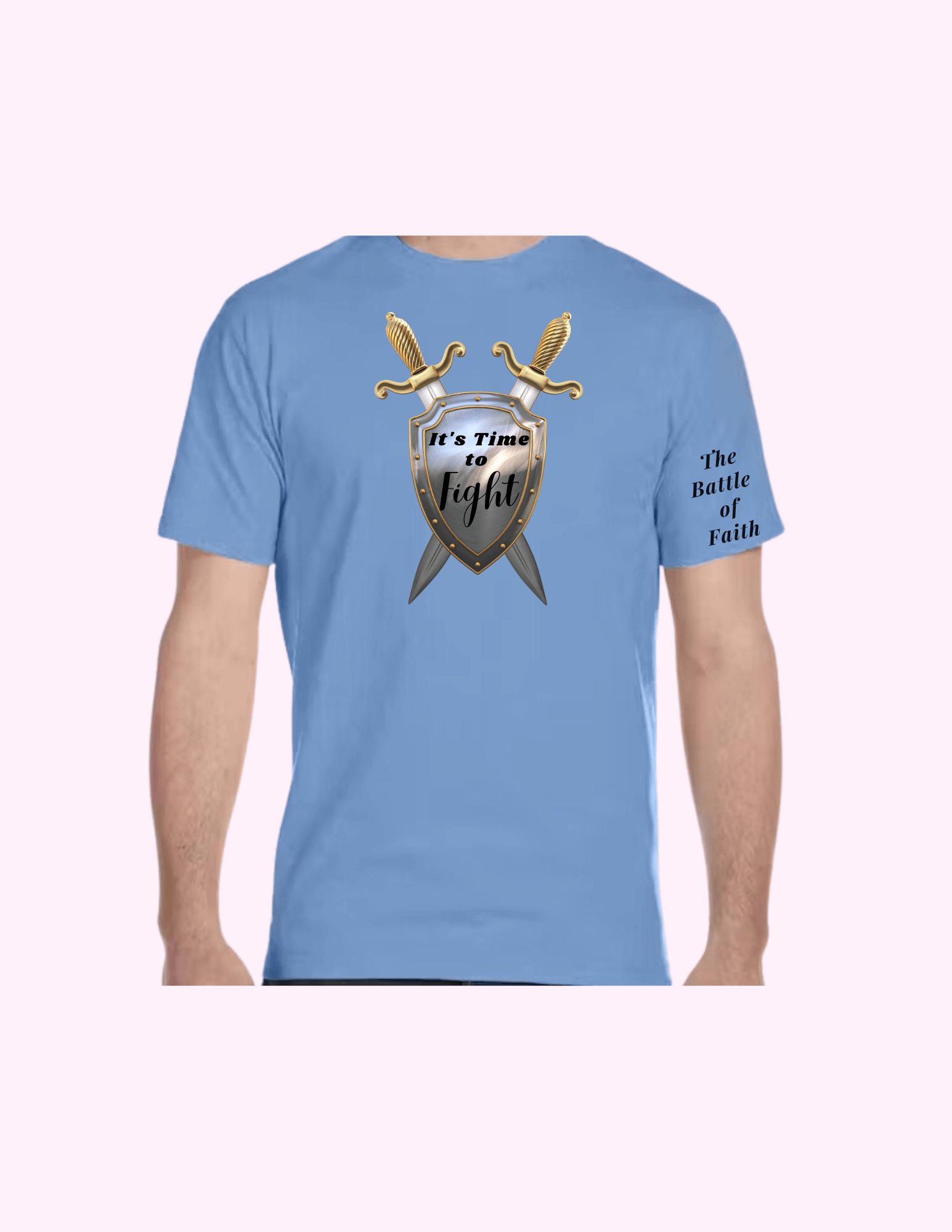 It's Time To Fight - Adult T-Shirt featuring unique artwork, perfect for personal style and expression.