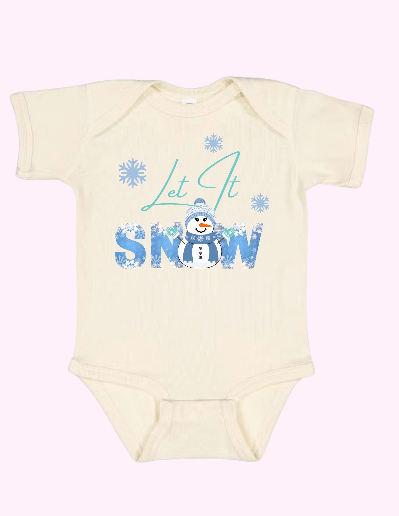 Let It Snow - Blue (Infant) featuring unique artwork, perfect for personal style and expression.