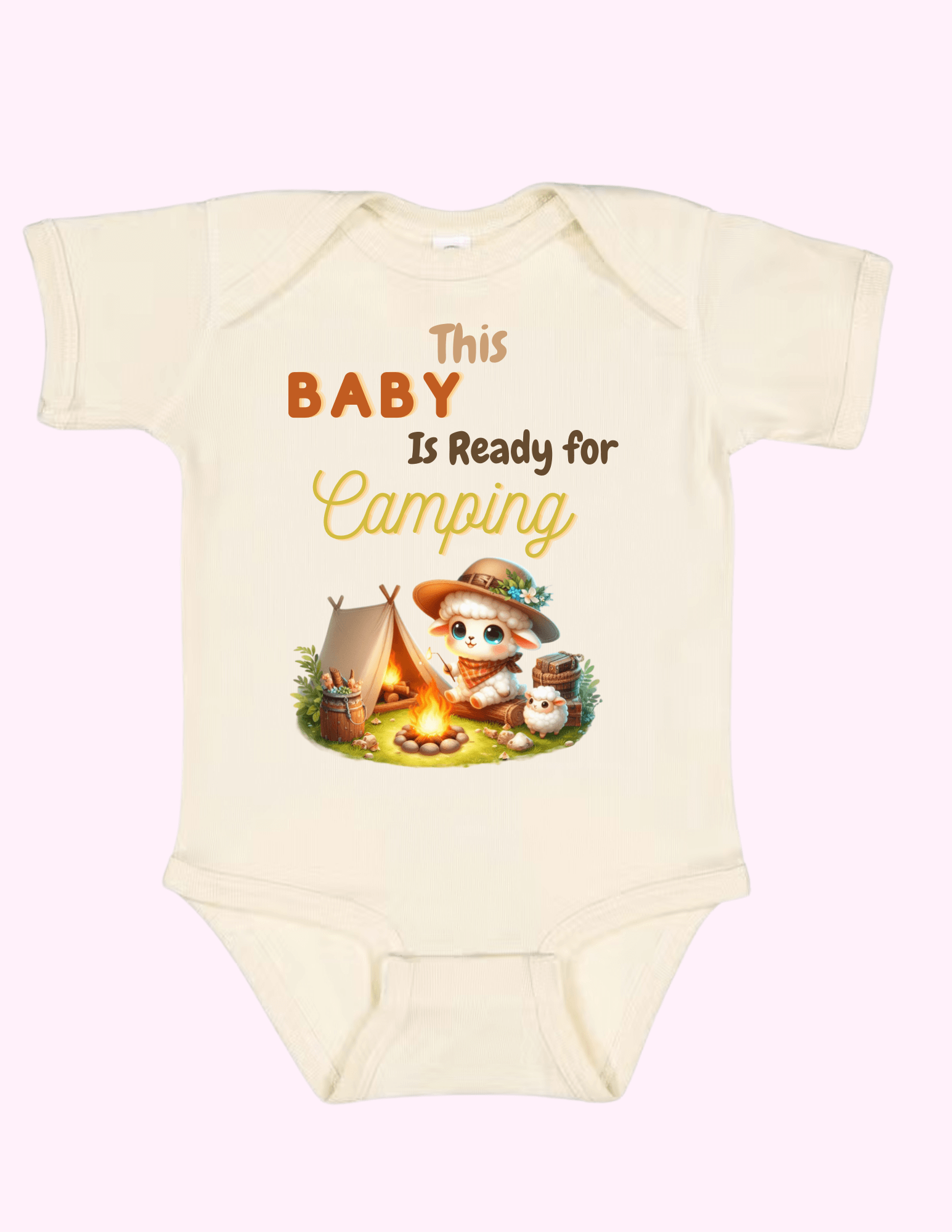 Ready To Camp - (Infant) featuring unique artwork, perfect for personal style and expression.