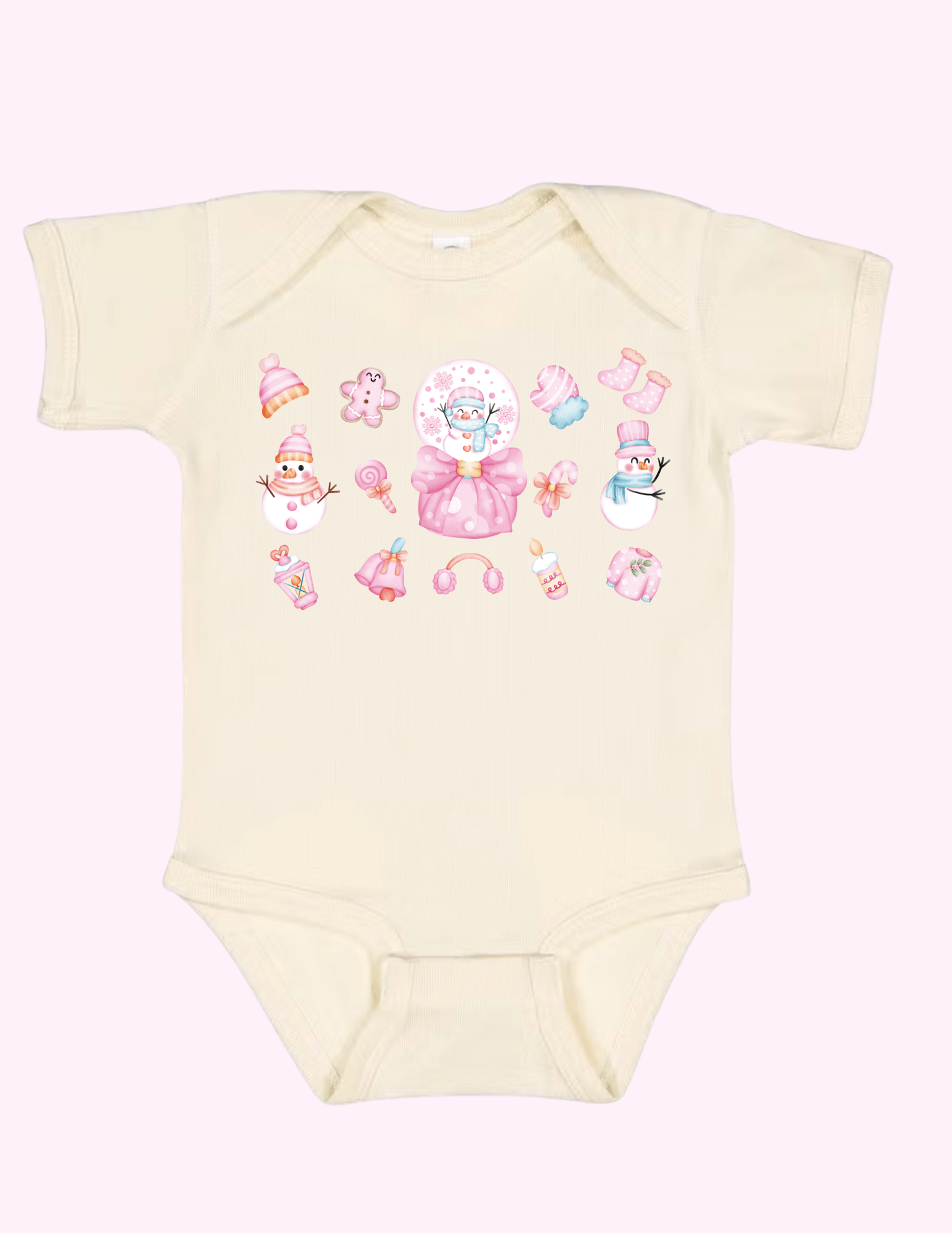 Pink Snow - (Infant) featuring unique artwork, perfect for personal style and expression.