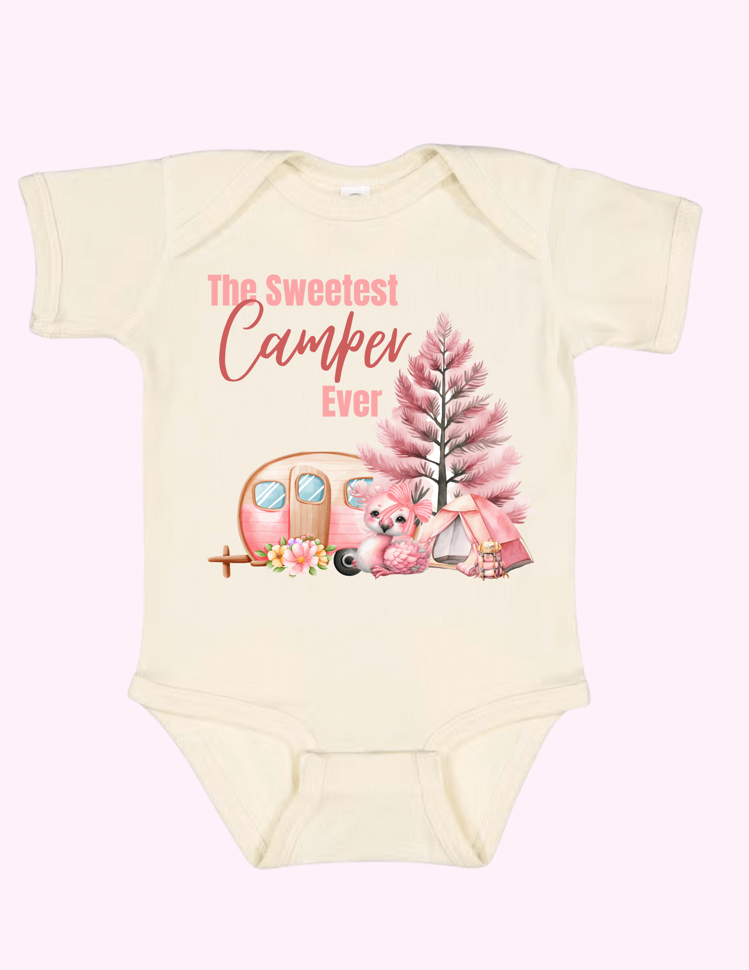 Sweetest Camper Girl - (Infant) featuring unique artwork, perfect for personal style and expression.