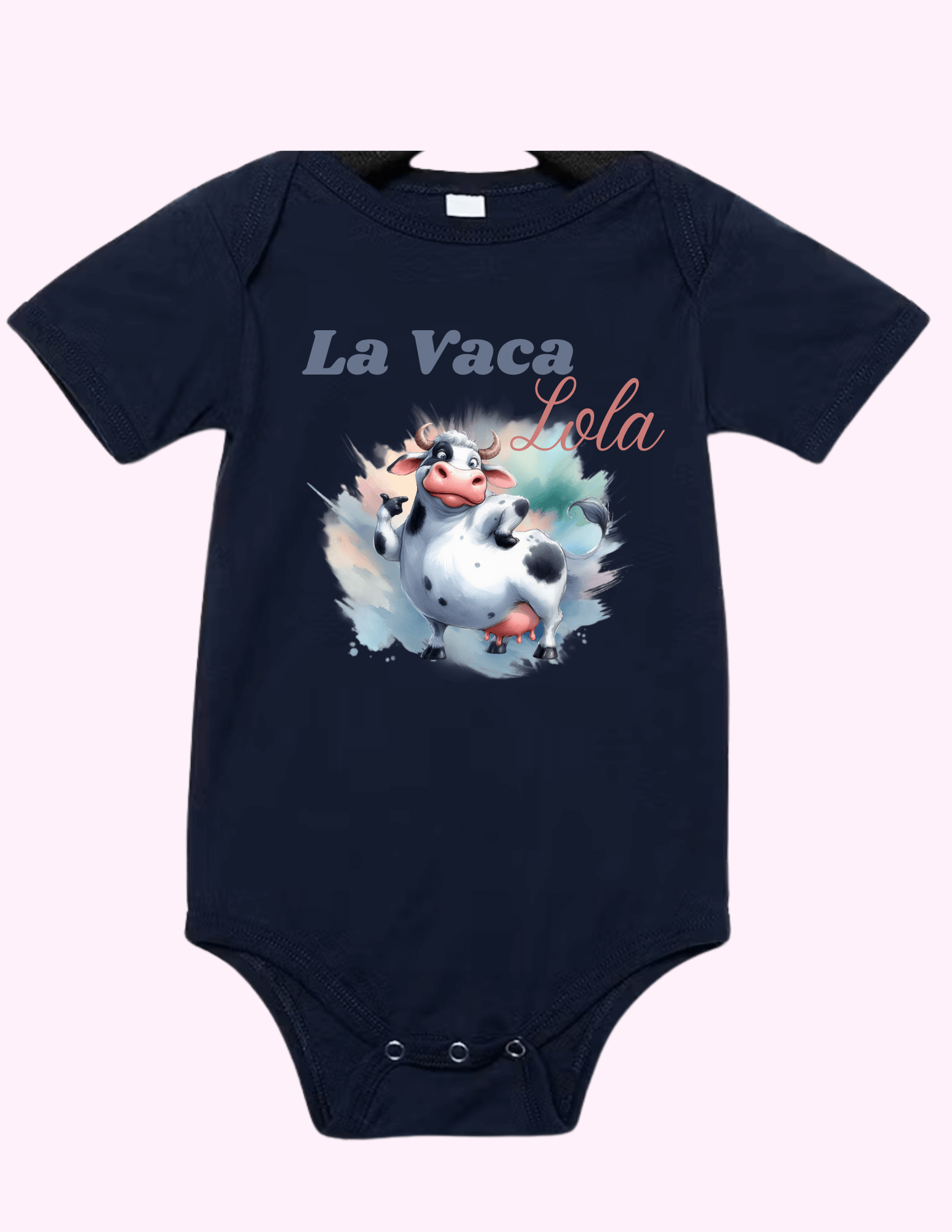 La Vaca Lola (Infant) featuring unique artwork, perfect for personal style and expression.