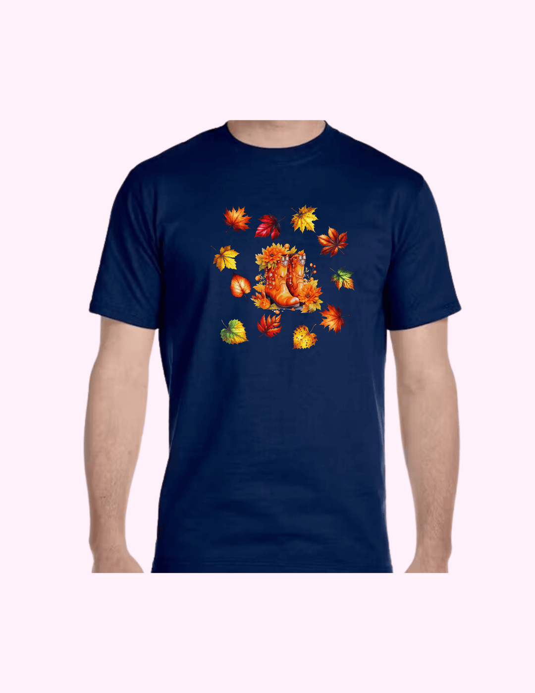 Autumn On Boots - Adult T-Shirt