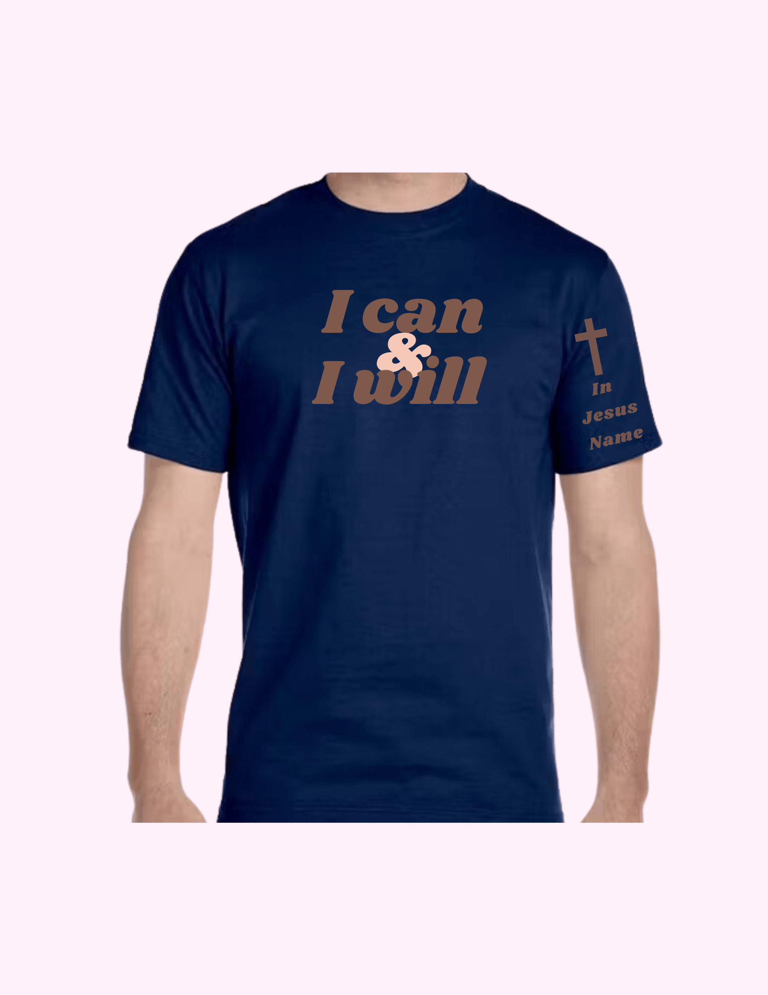 I Can & I Will - Adult T-Shirt featuring unique artwork, perfect for personal style and expression.