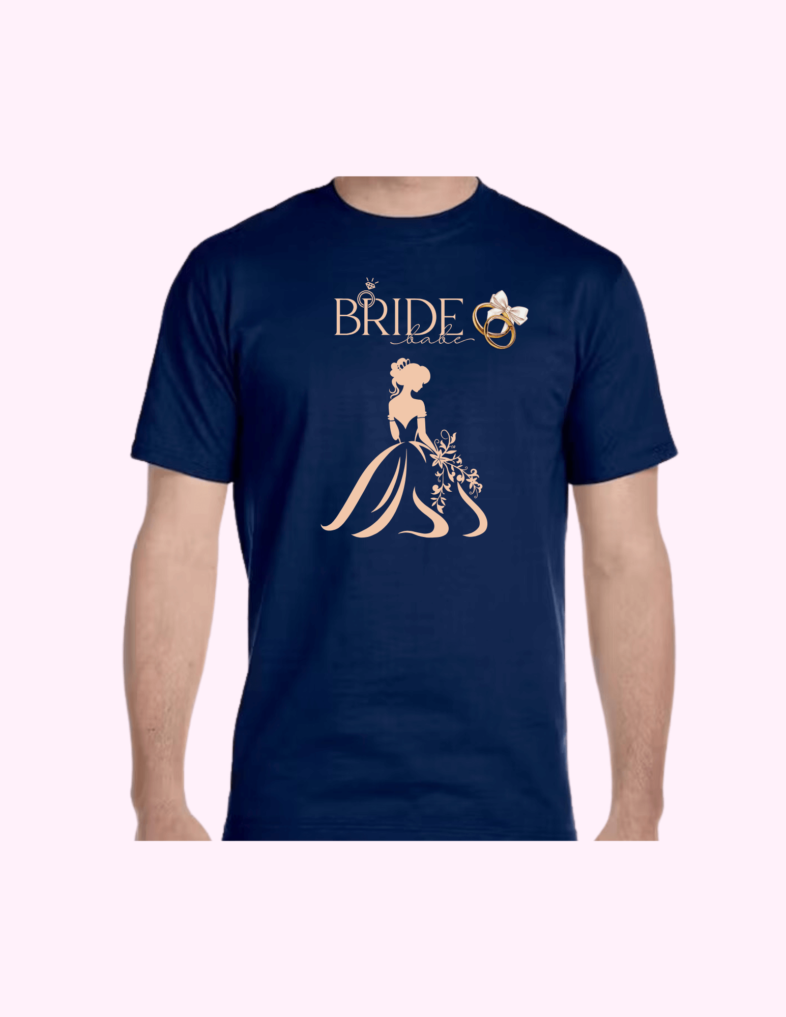 Bride - Adult T-Shirt featuring unique artwork, perfect for personal style and expression.