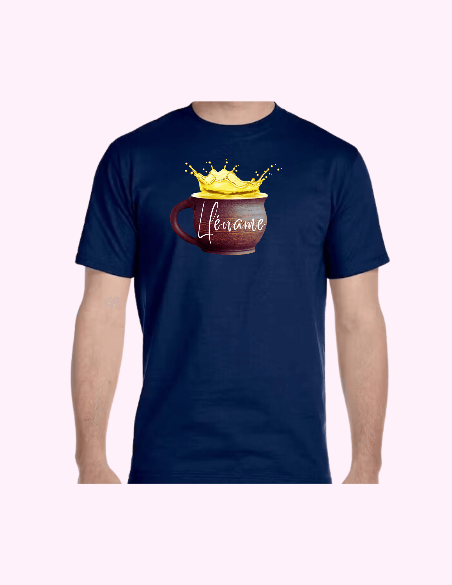 Lléname - Adult T-Shirt featuring unique artwork, perfect for personal style and expression.