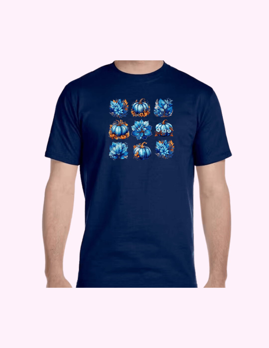 Blue Pumpkin - Adult T-Shirt