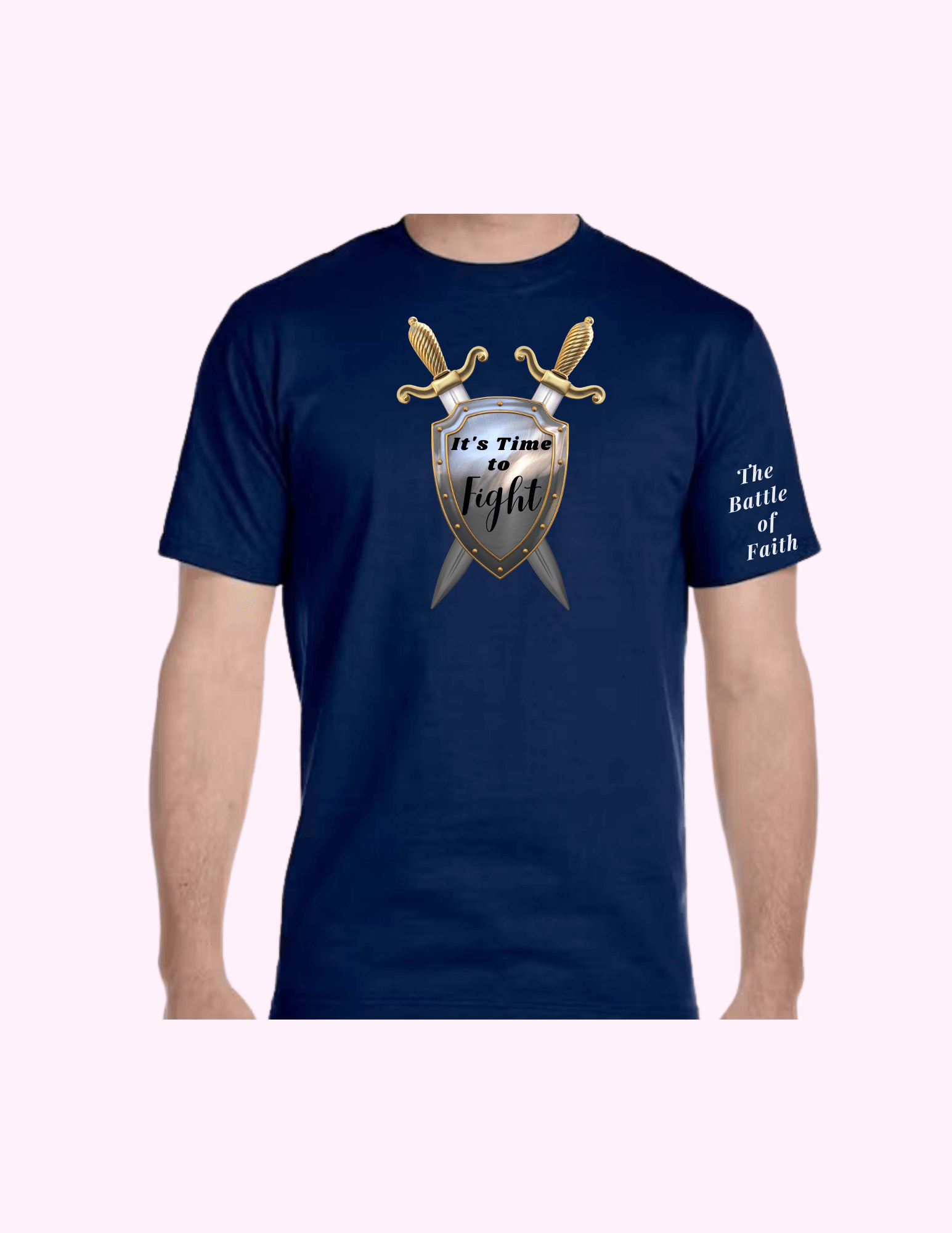 It's Time To Fight - Adult T-Shirt featuring unique artwork, perfect for personal style and expression.
