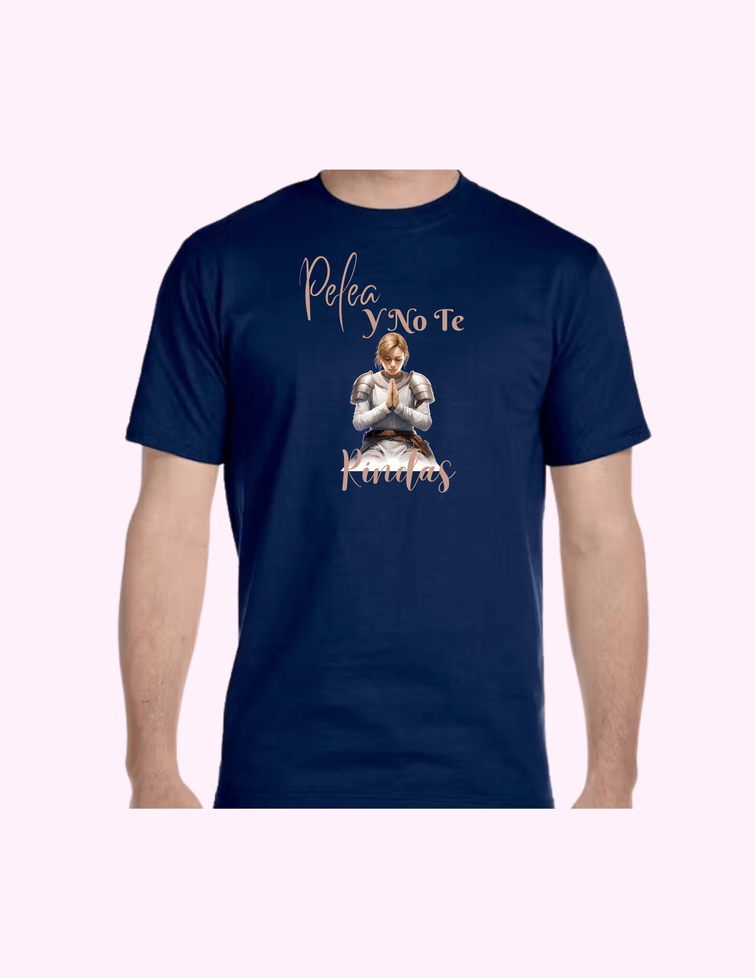 Pelea Y No Te Rindas (Woman) - Adult T-Shirt featuring unique artwork, perfect for personal style and expression.