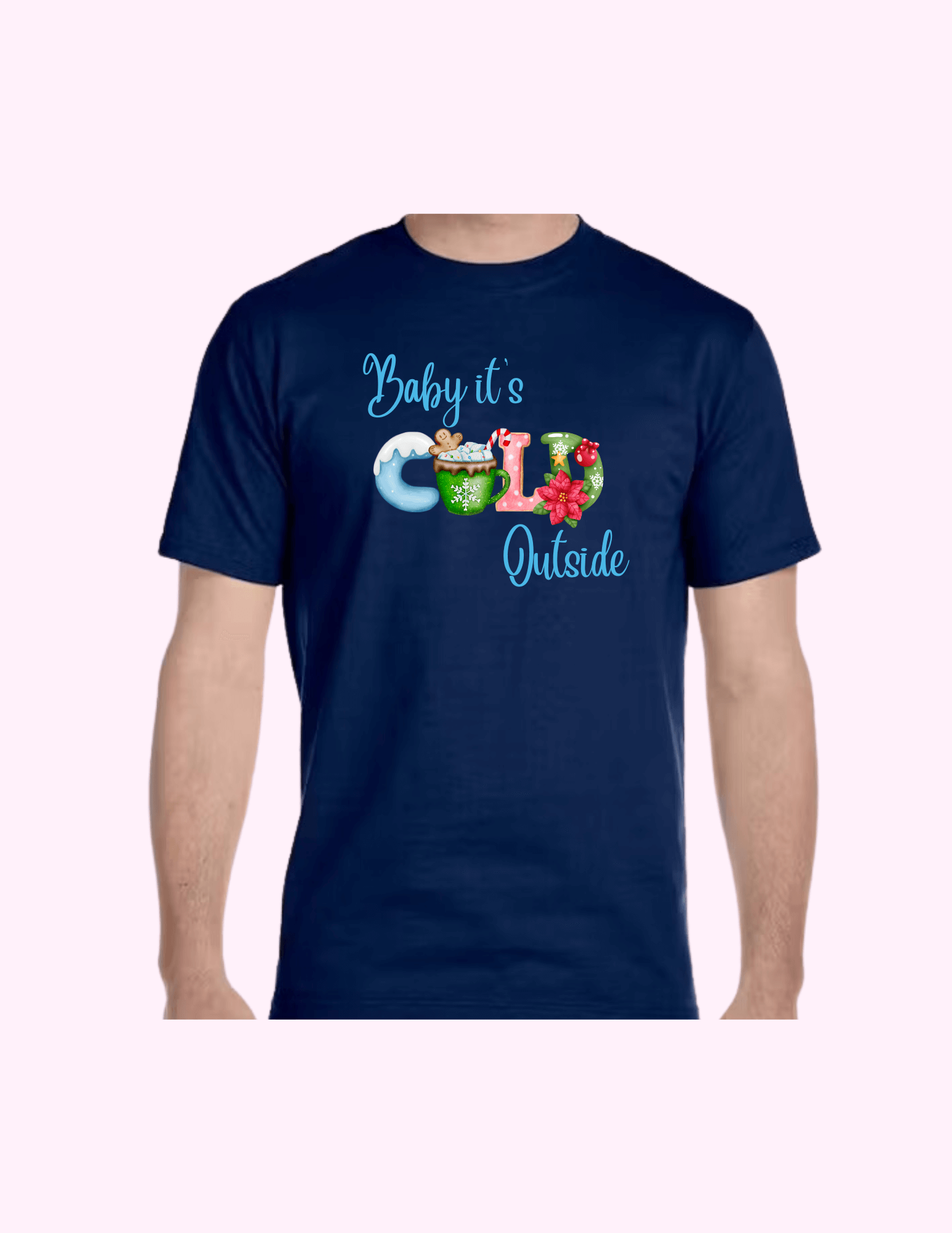 It's Cold Outside - Adult T-Shirt featuring unique artwork, perfect for personal style and expression.