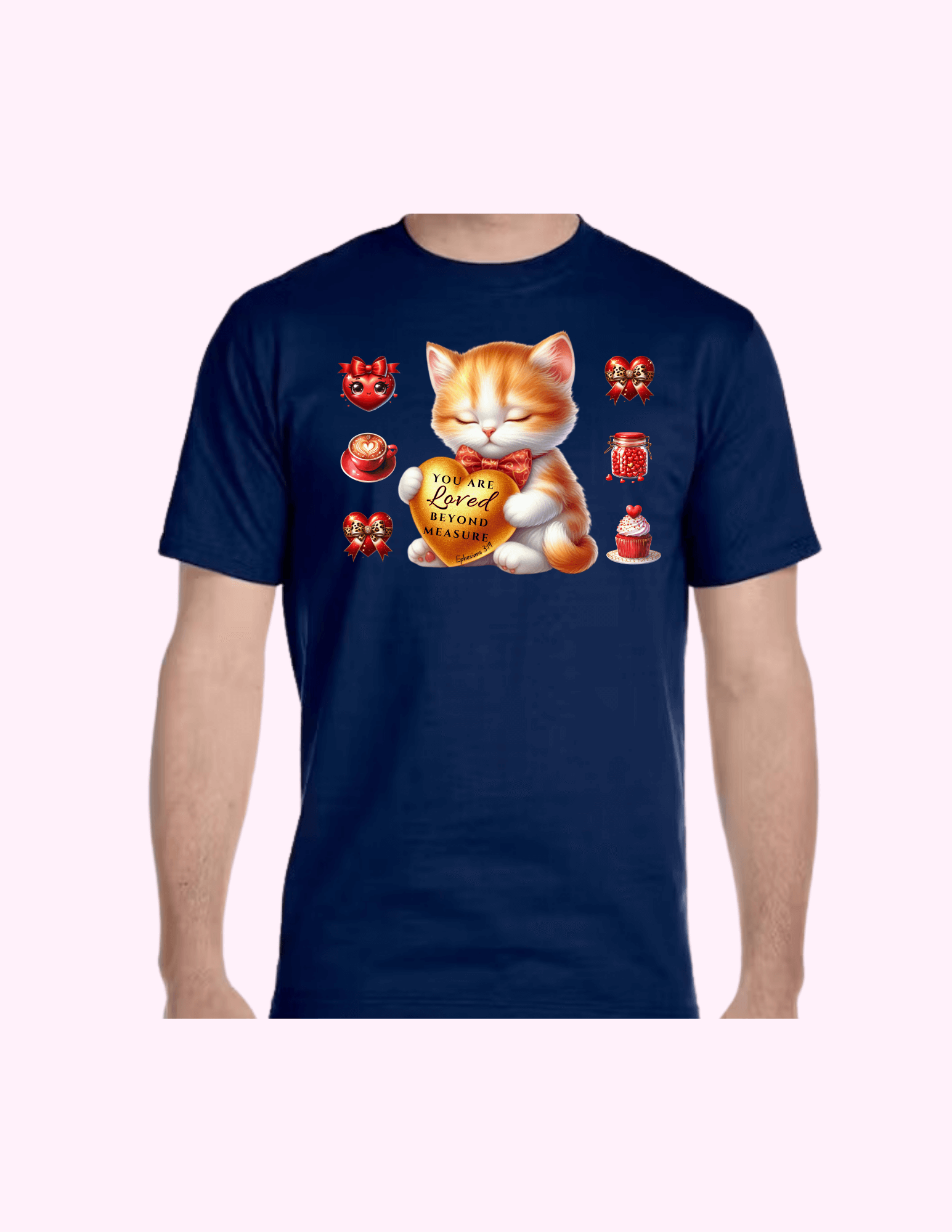 You Are Loved - Adult T-Shirt featuring unique artwork, perfect for personal style and expression.