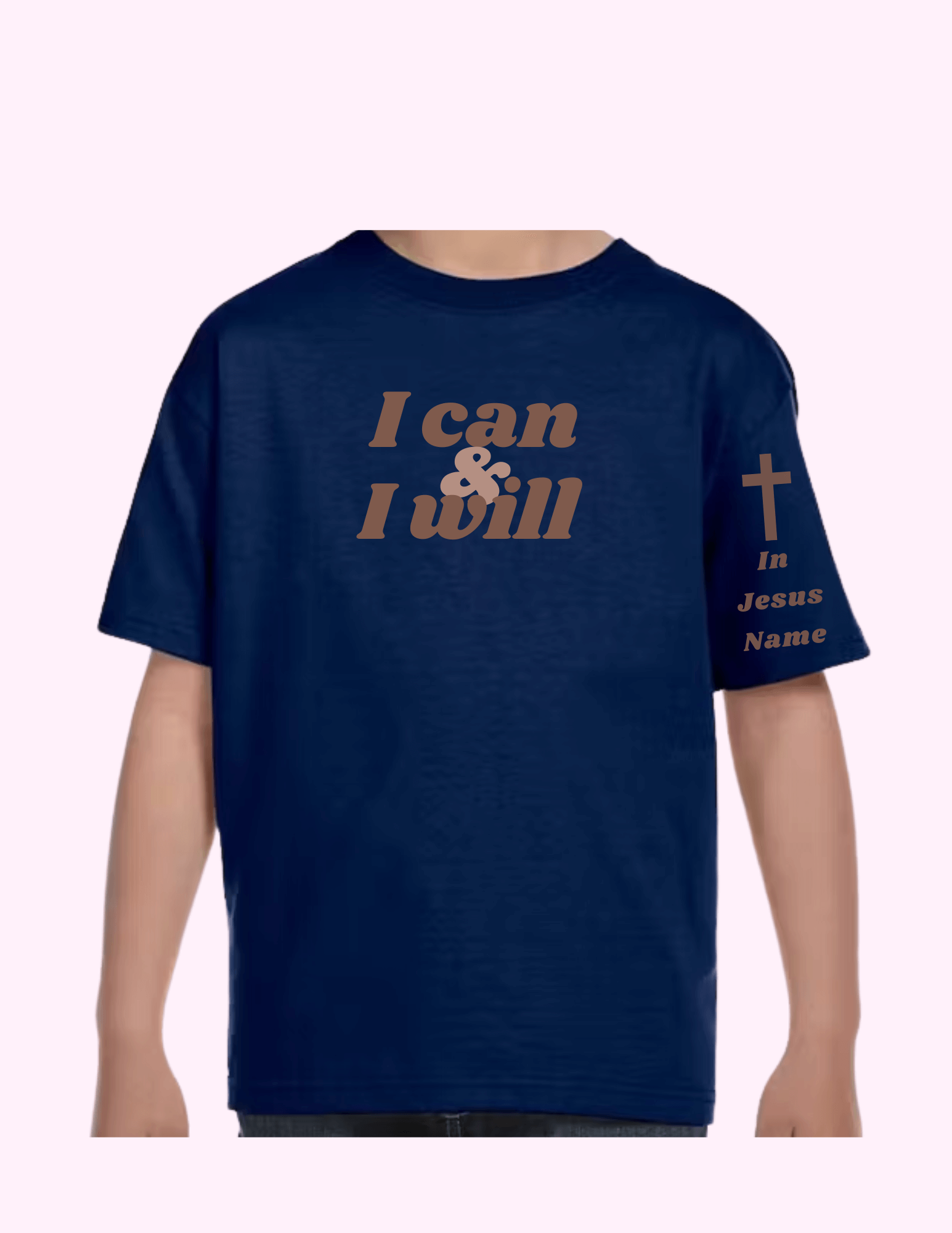 I Can & I Will - Kids T-Shirt featuring unique artwork, perfect for personal style and expression.