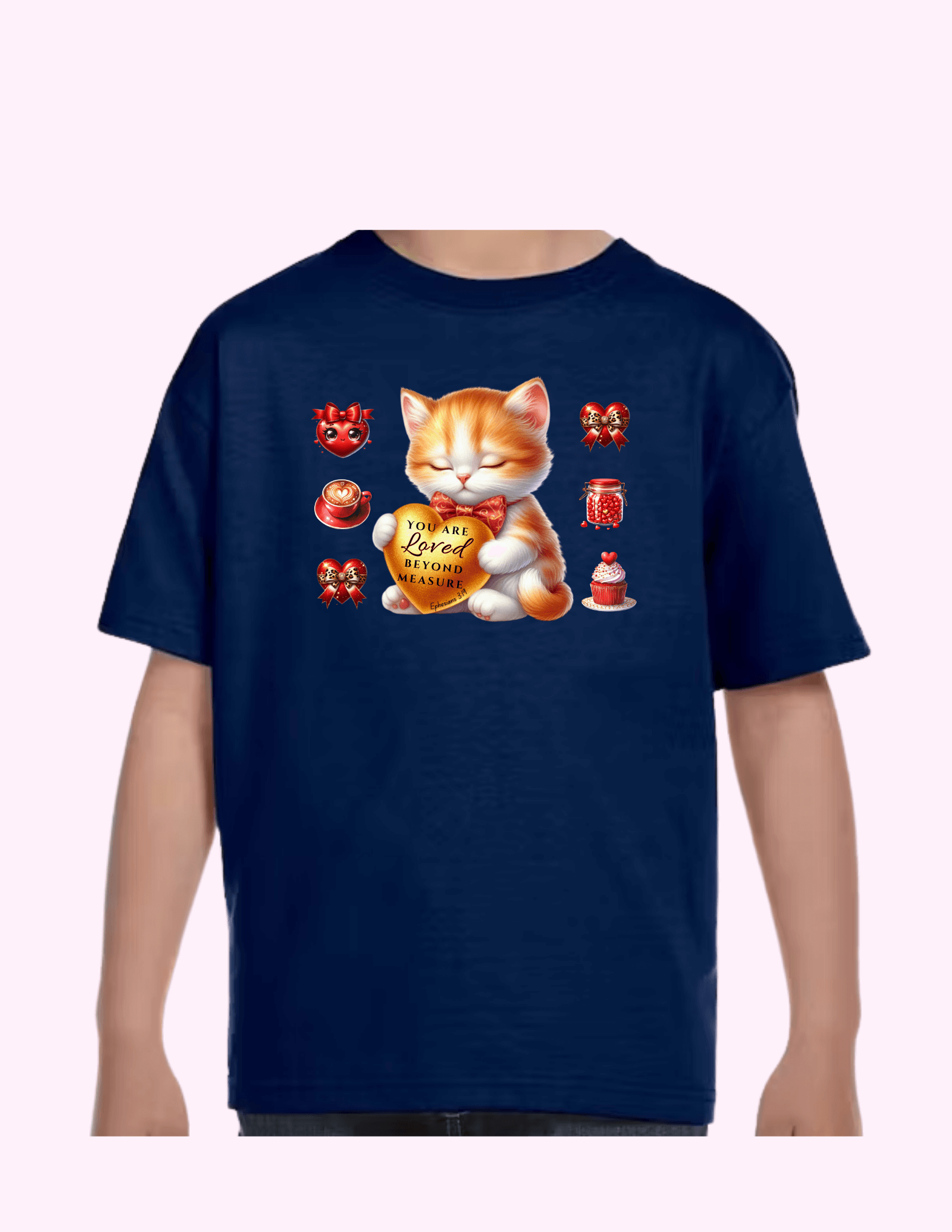You Are Loved - Kids T-Shirt featuring unique artwork, perfect for personal style and expression.