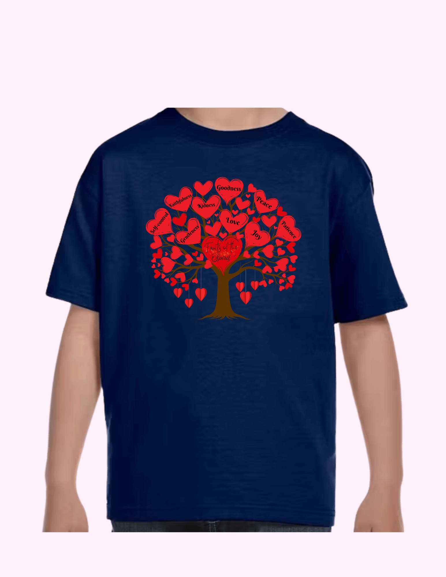 Fruit Of The Spirit - Kids T-Shirt featuring unique artwork, perfect for personal style and expression.
