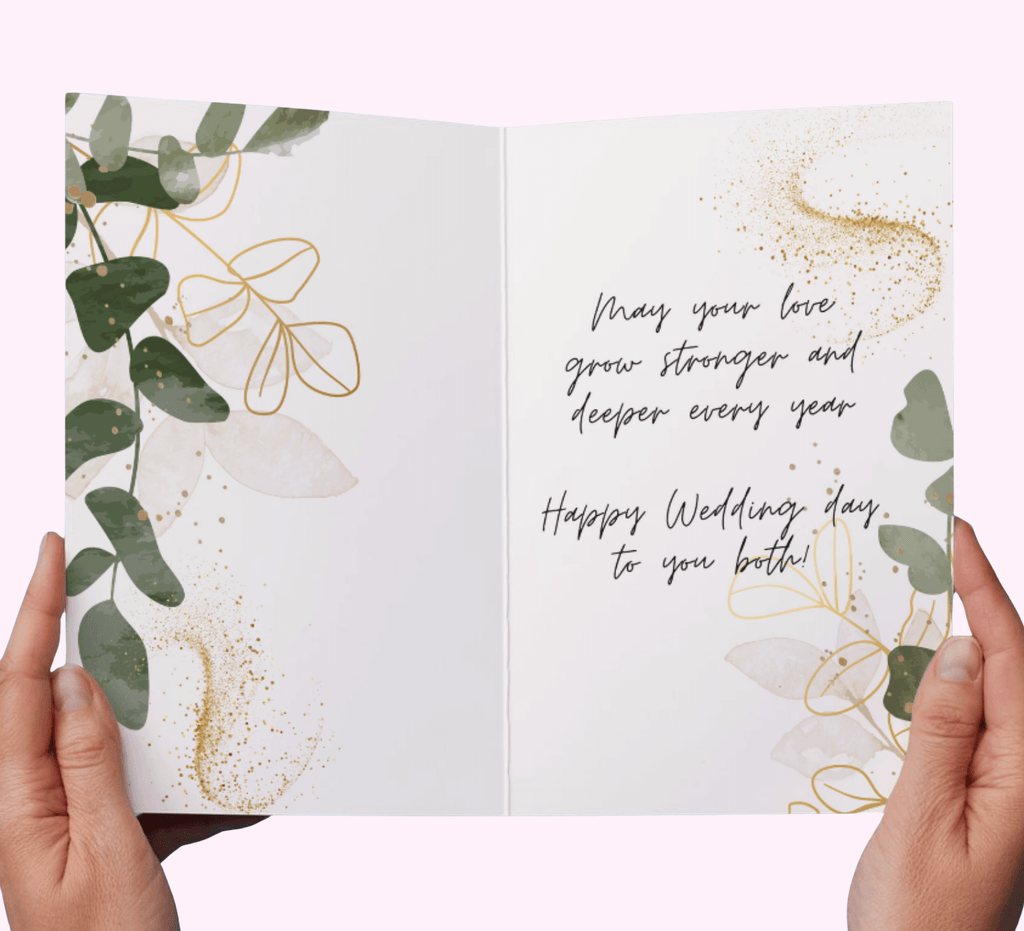 Wedding Greeting Cards #6 designed for various occasions, featuring unique artwork and messages.