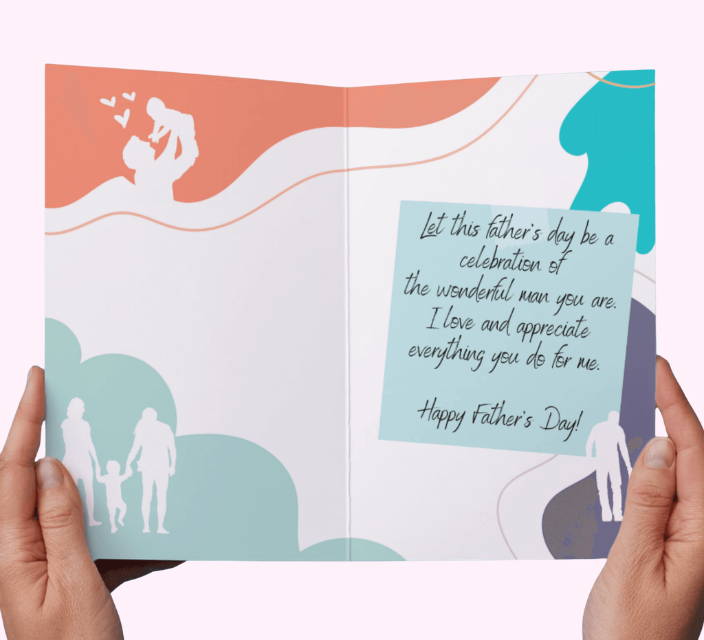Father's Day Greeting Cards #7 designed for various occasions, featuring unique artwork and messages.