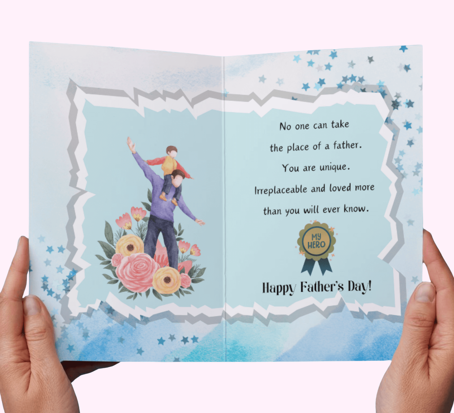 Father's Day Greeting Cards #9 designed for various occasions, featuring unique artwork and messages.