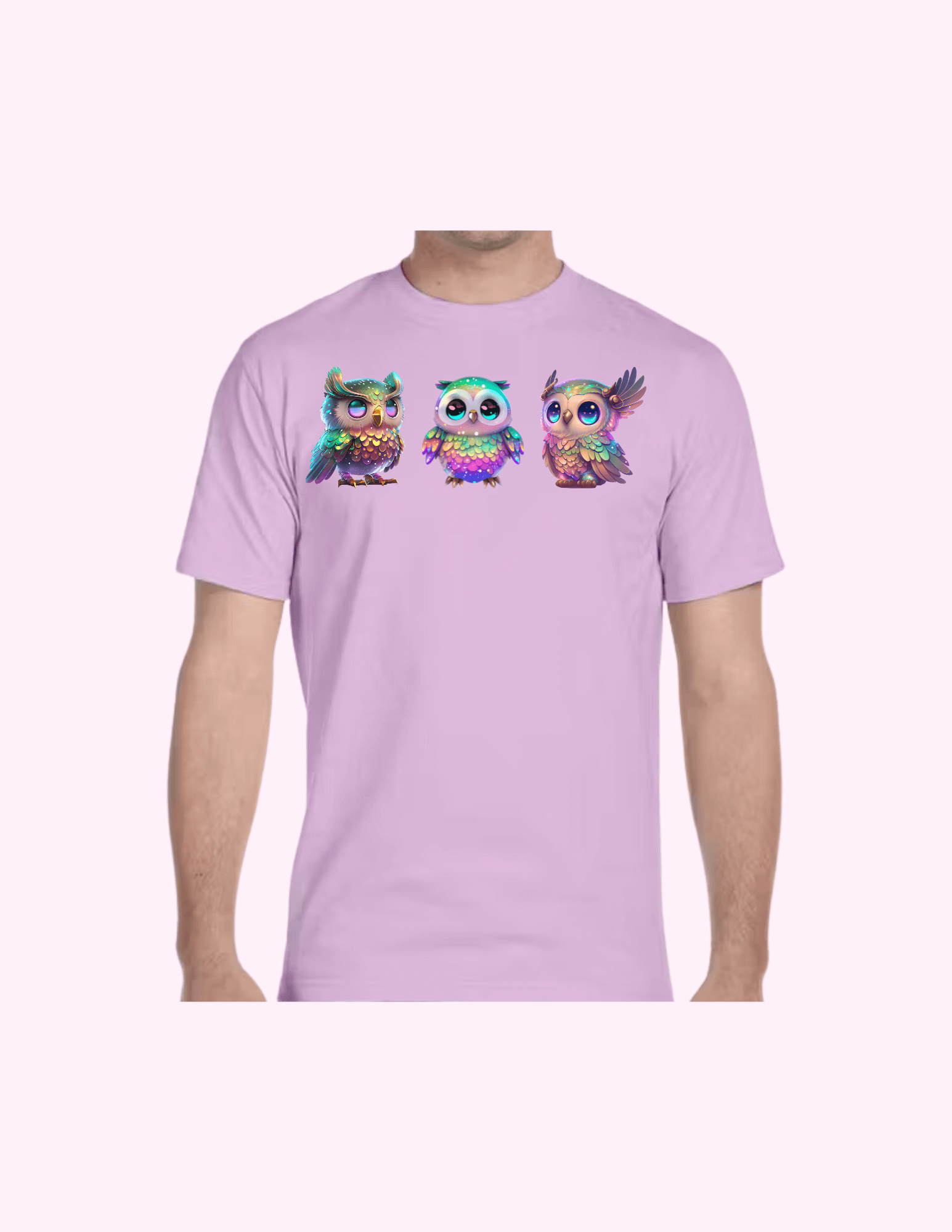 Owls - Adult T-Shirt featuring unique artwork, perfect for personal style and expression.