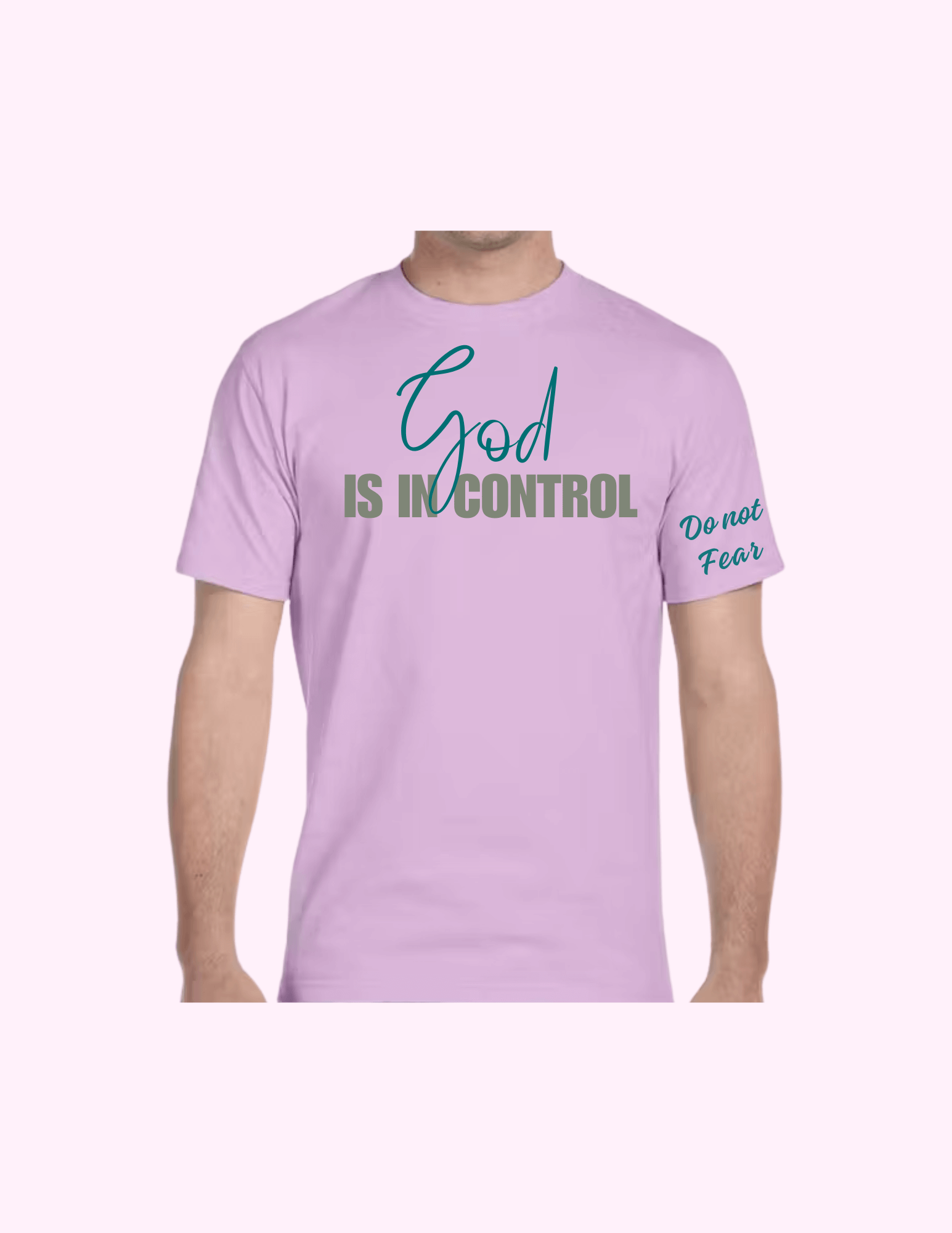 God Is In Control - Adult T-Shirt featuring unique artwork, perfect for personal style and expression.