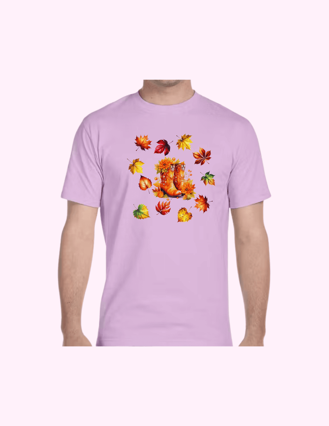 Autumn On Boots - Adult T-Shirt