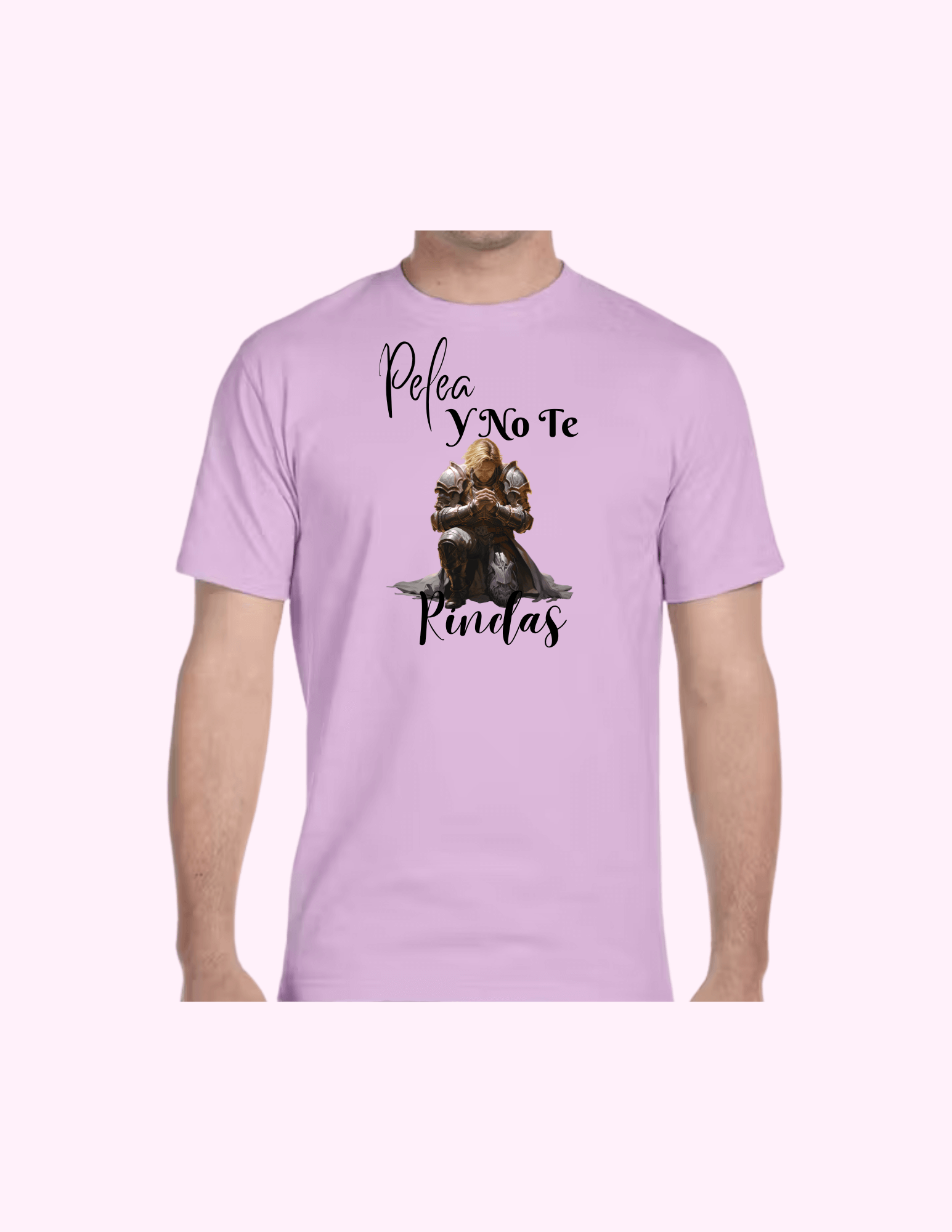 Pelea Y No Te Rindas (Hombre) - Adult T-Shirt featuring unique artwork, perfect for personal style and expression.