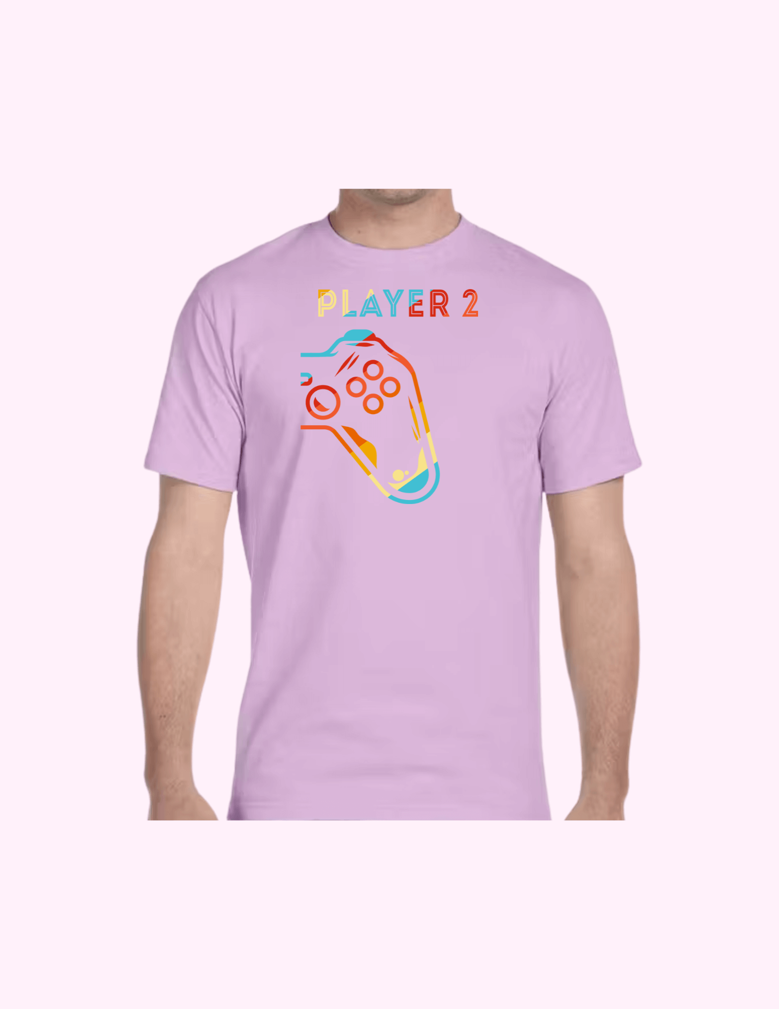 Player 2 - Adult T-Shirt featuring unique artwork, perfect for personal style and expression.