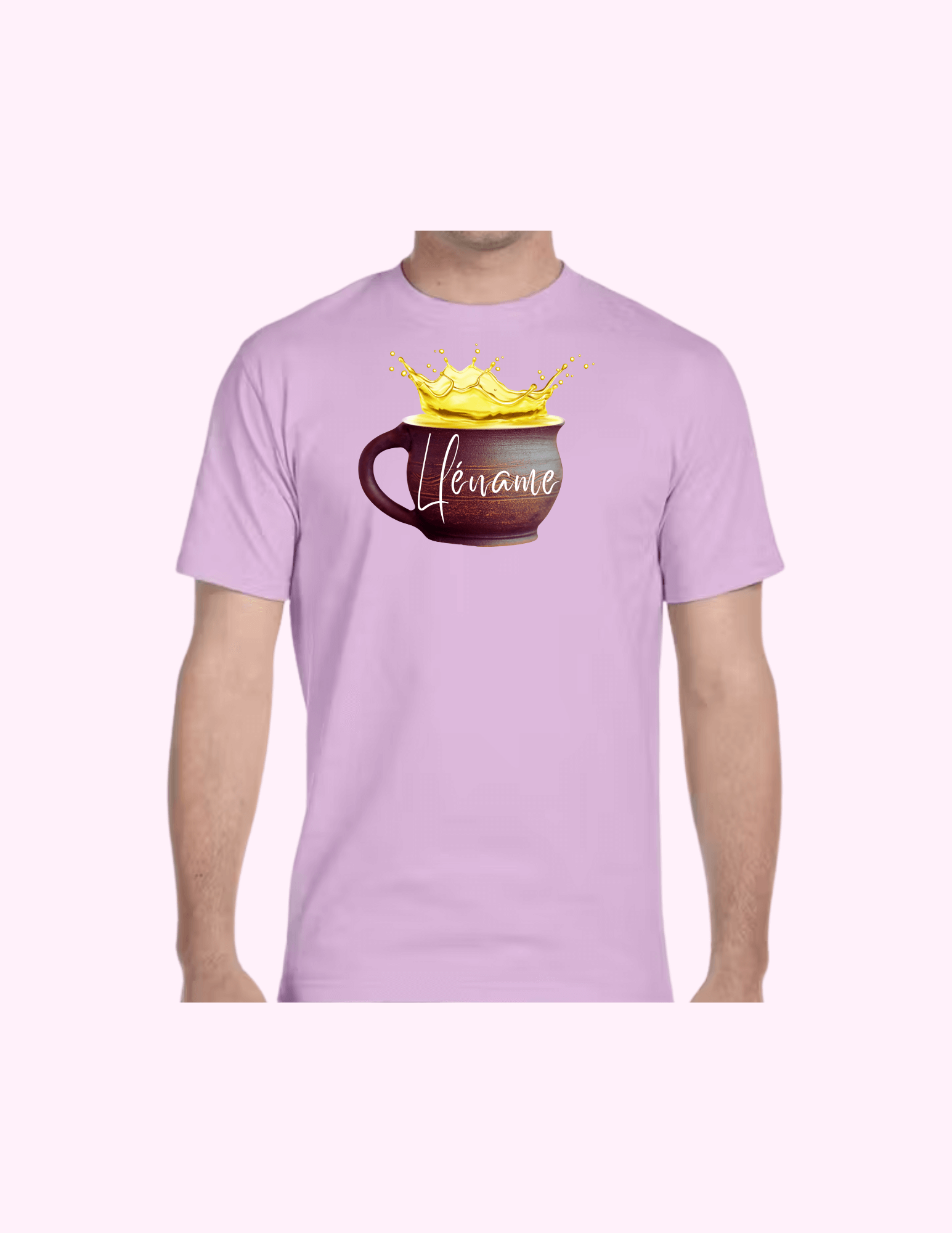 Lléname - Adult T-Shirt featuring unique artwork, perfect for personal style and expression.