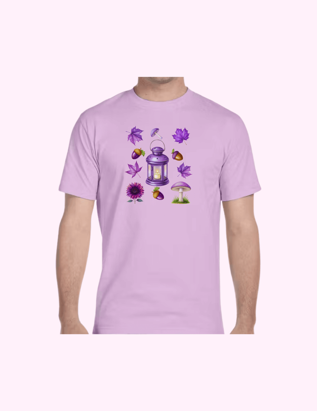 Purple Autumn - Adult T-Shirt