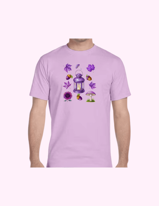 Purple Autumn - Adult T-Shirt