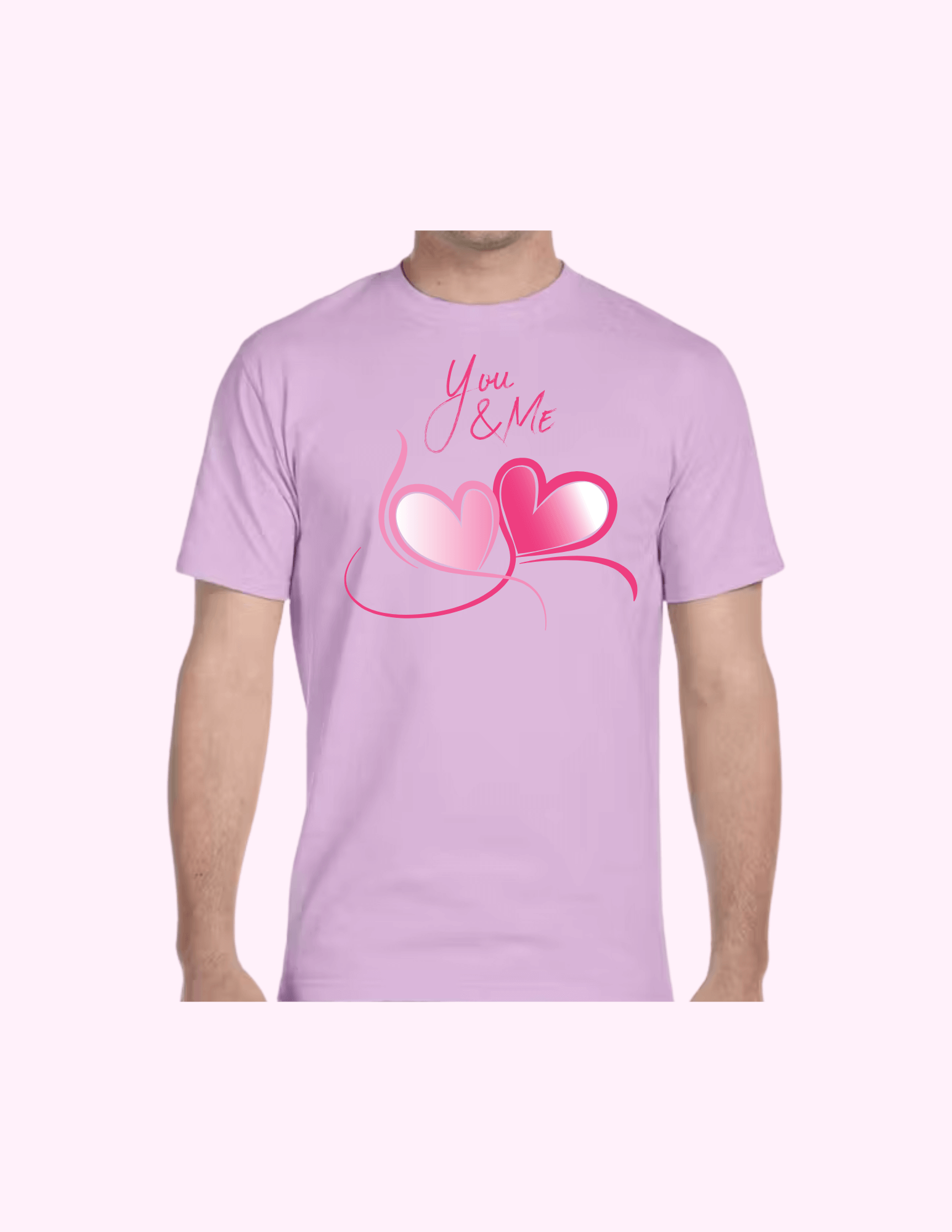 You & Me - Adult T-Shirt featuring unique artwork, perfect for personal style and expression.