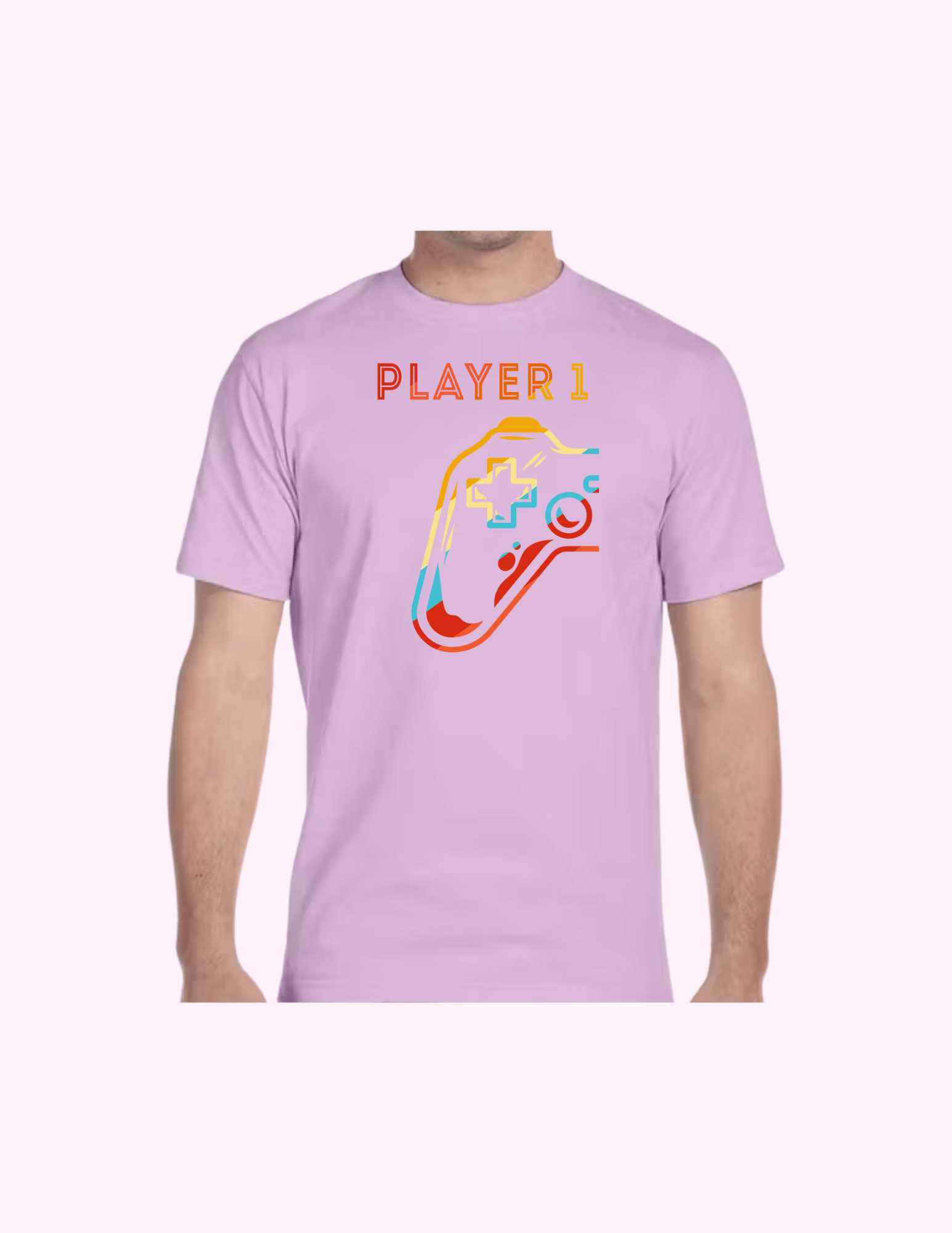 Player 1 - Adult T-Shirt featuring unique artwork, perfect for personal style and expression.