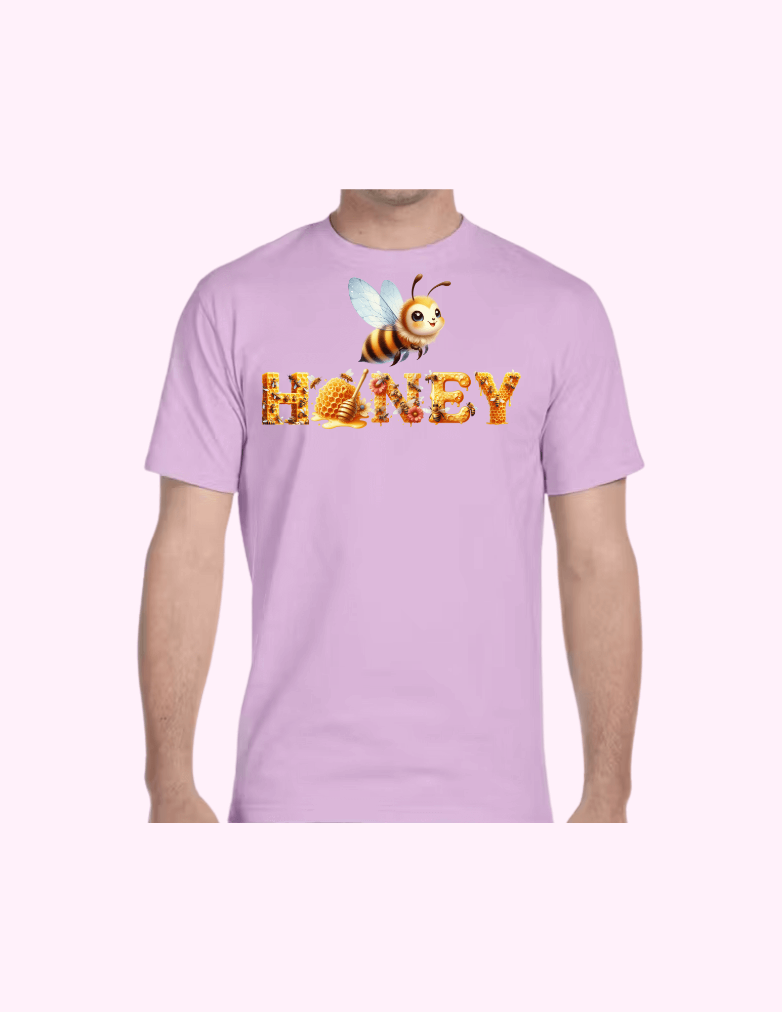 Honey - Adult T-Shirt featuring unique artwork, perfect for personal style and expression.