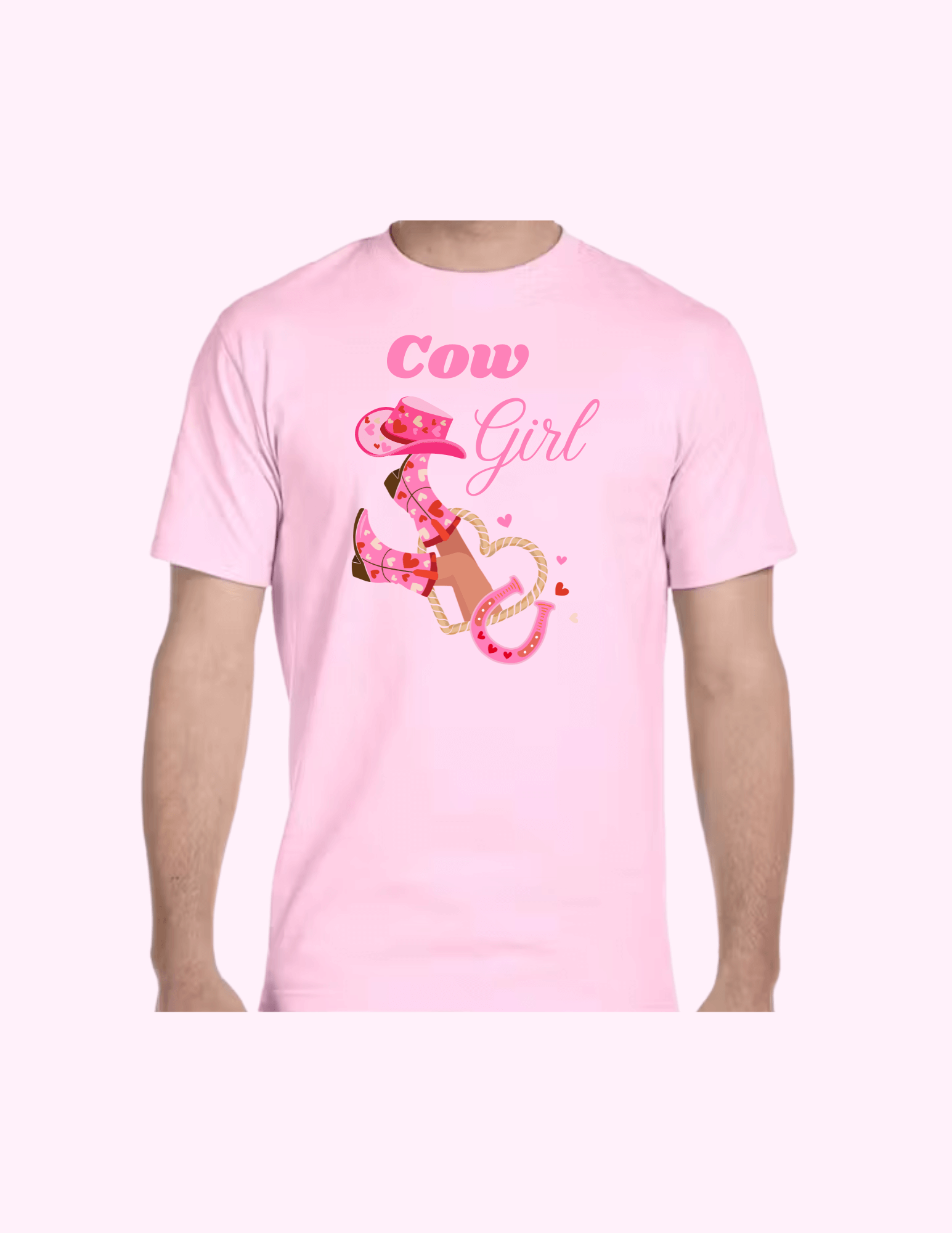 Cowgirl - Adult T-Shirt featuring unique artwork, perfect for personal style and expression.