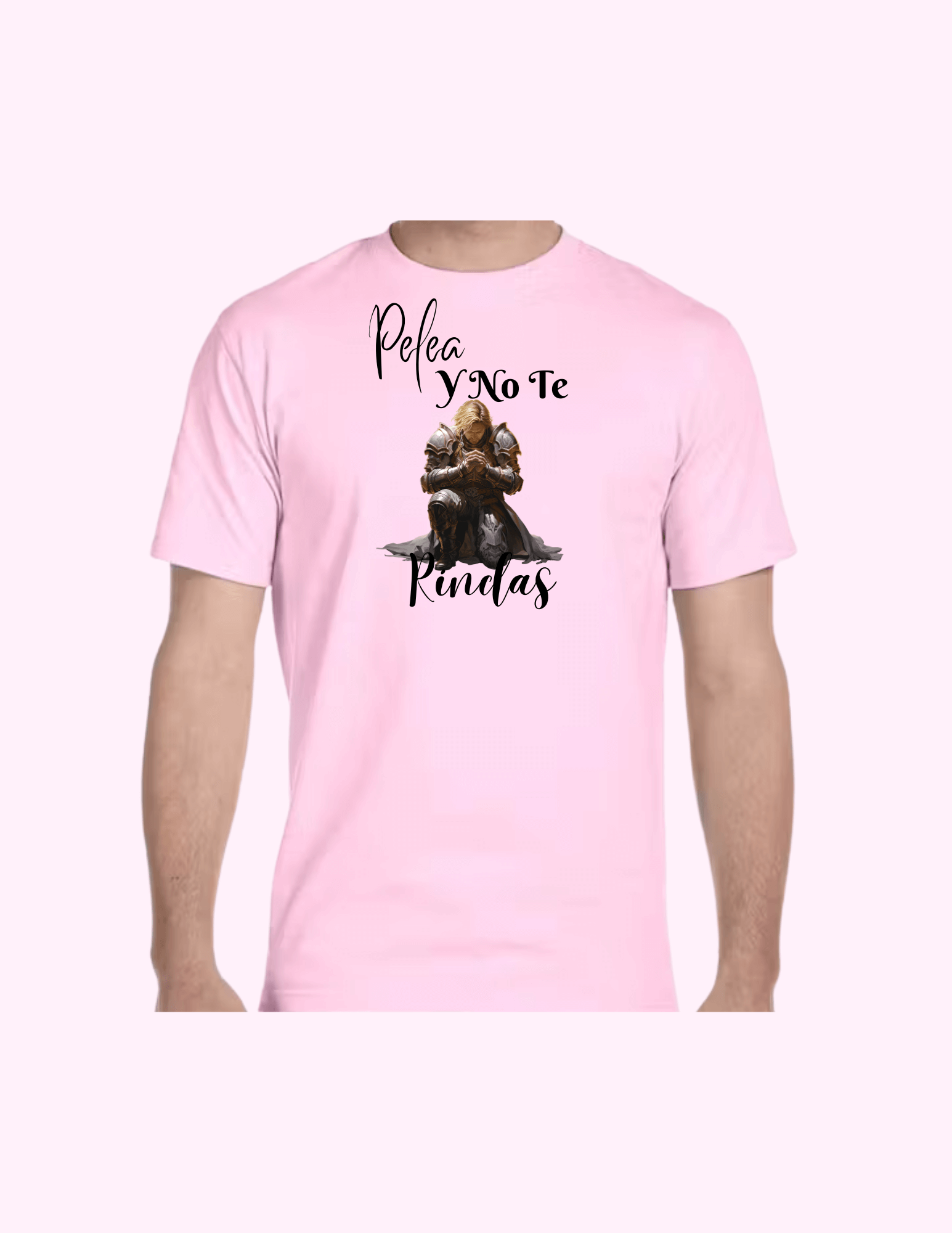 Pelea Y No Te Rindas (Hombre) - Adult T-Shirt featuring unique artwork, perfect for personal style and expression.