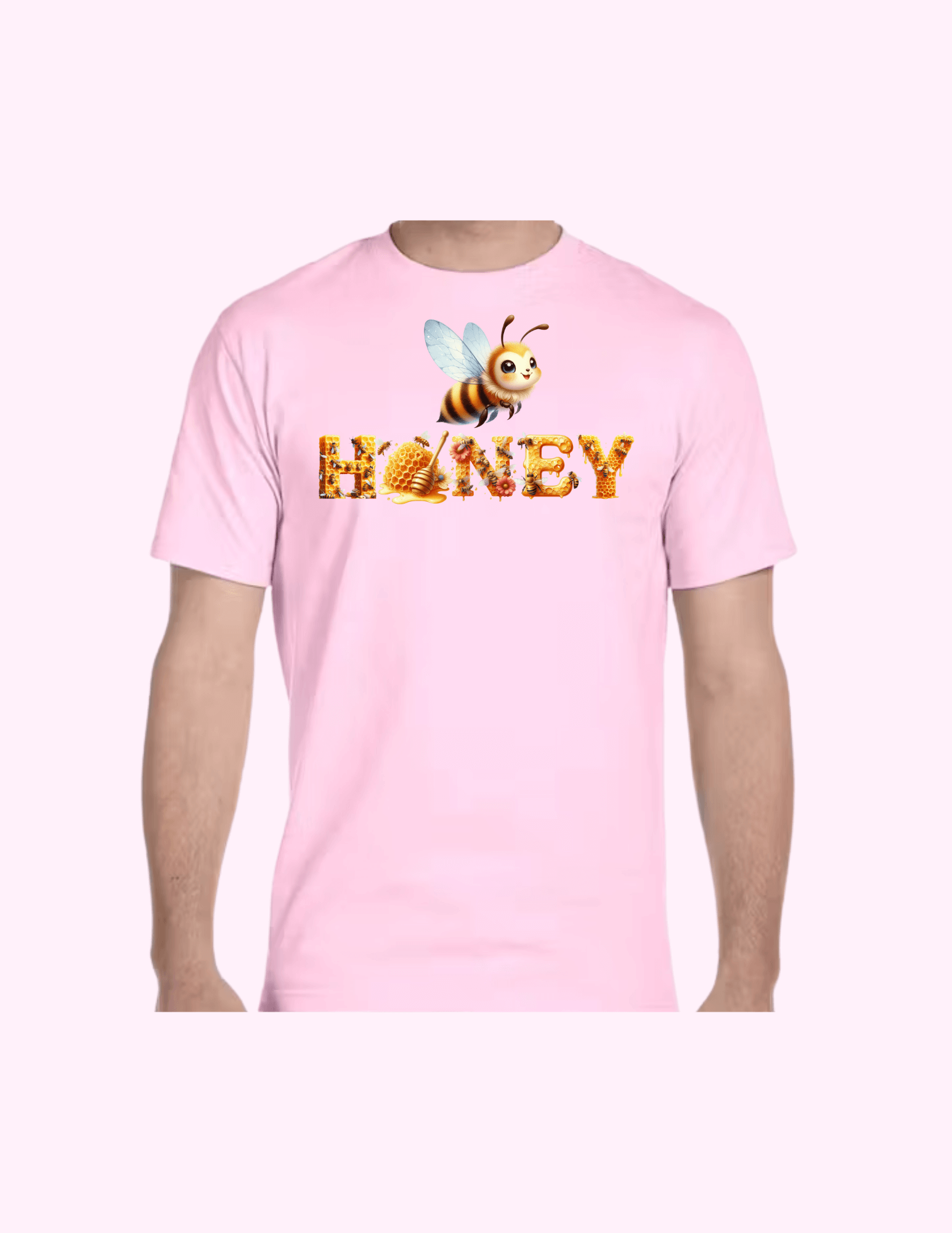 Honey - Adult T-Shirt featuring unique artwork, perfect for personal style and expression.